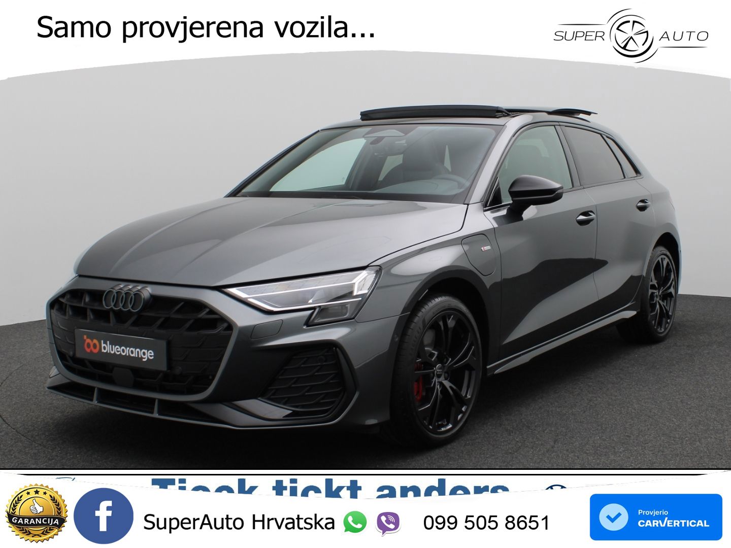 Audi A3 45 TFSIe (272 KS) S tronic S line MATRIX+GR SJED+KAM
