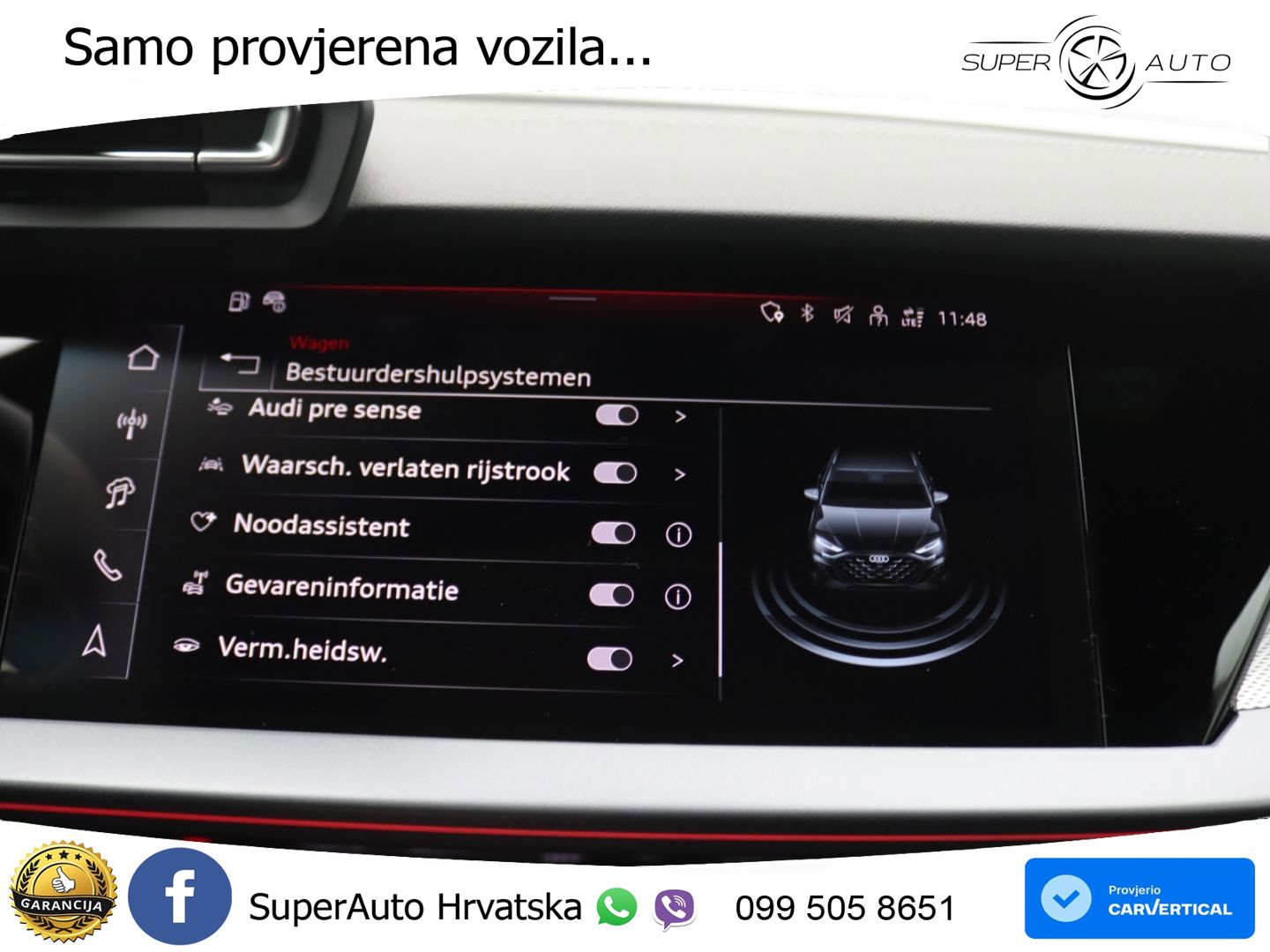Audi A3 45 TFSIe (272 KS) S tronic S line MATRIX+GR SJED+KAM