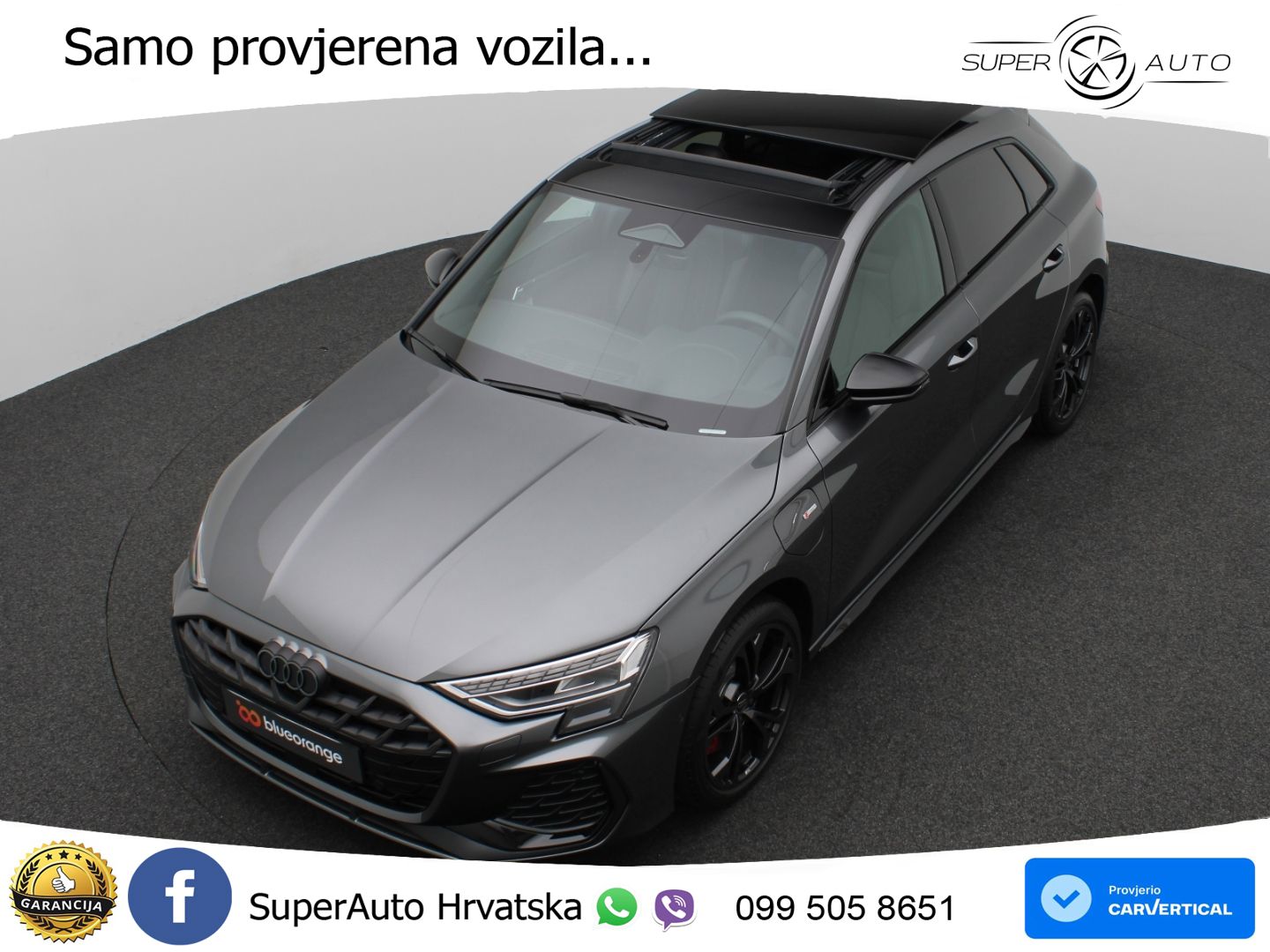 Audi A3 45 TFSIe (272 KS) S tronic S line MATRIX+GR SJED+KAM