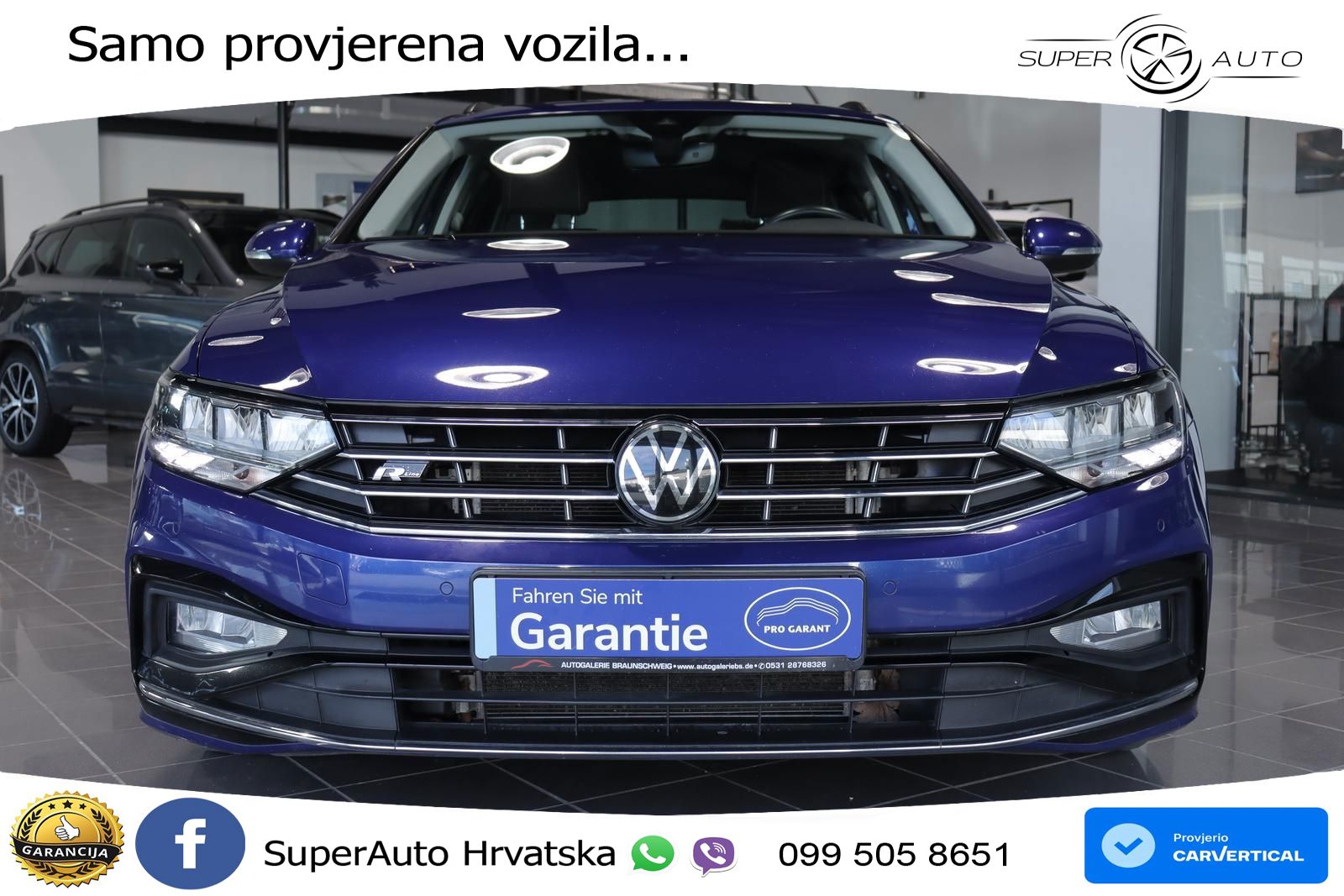 Volkswagen Passat Variant 2.0 TDI (150 KS) DSG R-Line LED+GR SJED+ACC