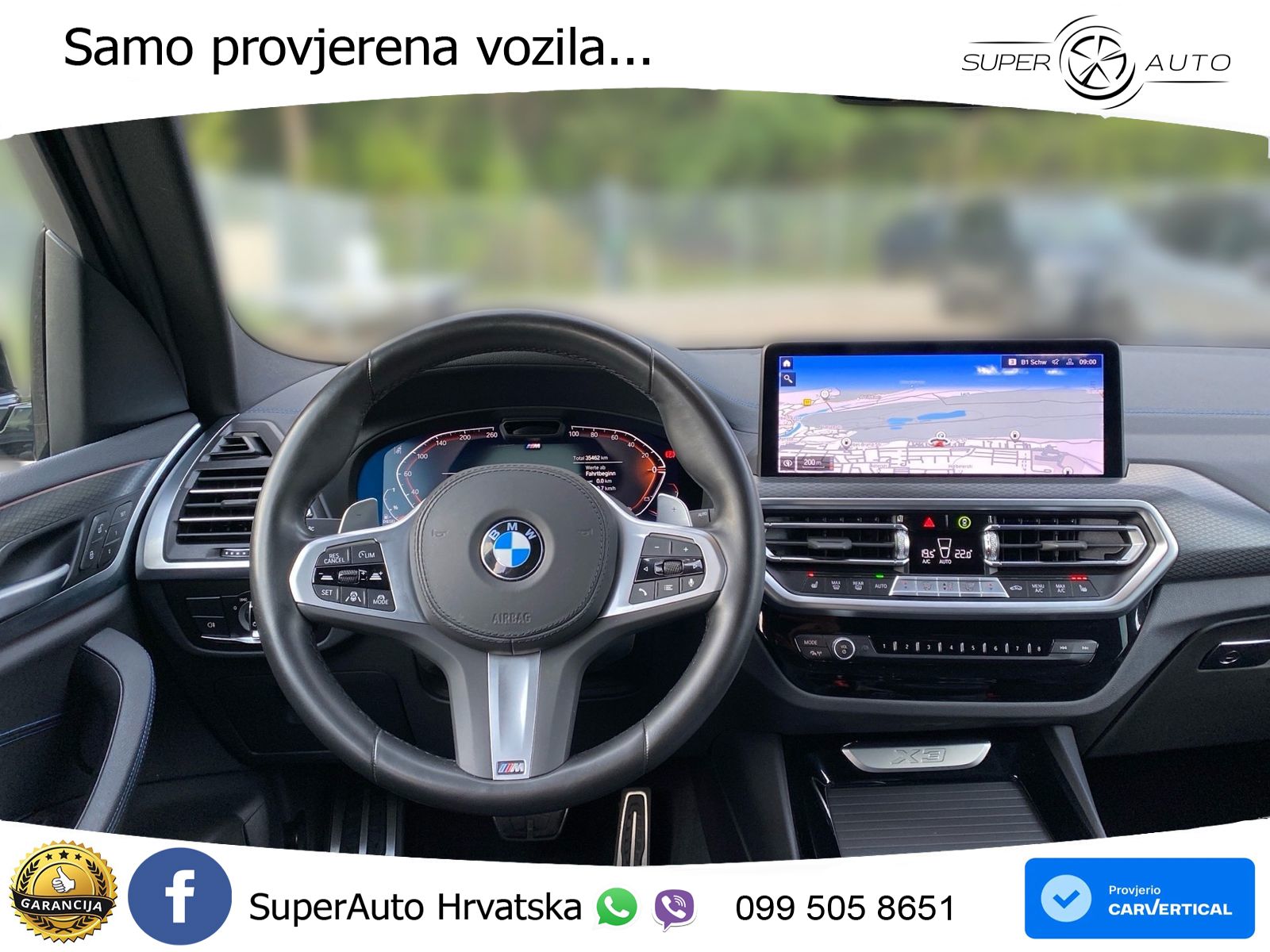 BMW X3 30d xDrive Steptronic M Sport LED+GR SJED+ACC