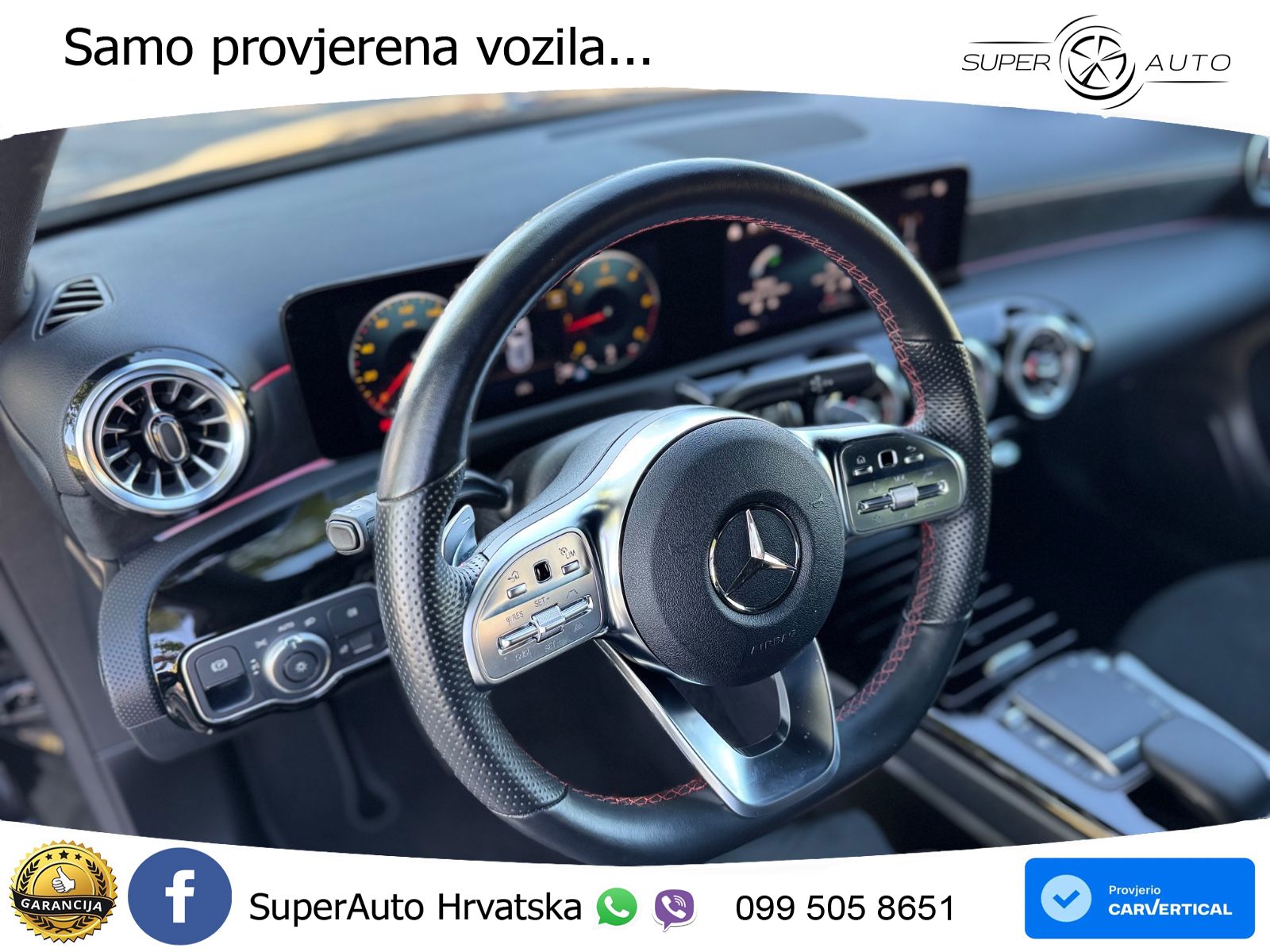 Mercedes-Benz A 220d 8G-DCT AMG LED+GR SJED+ACC
