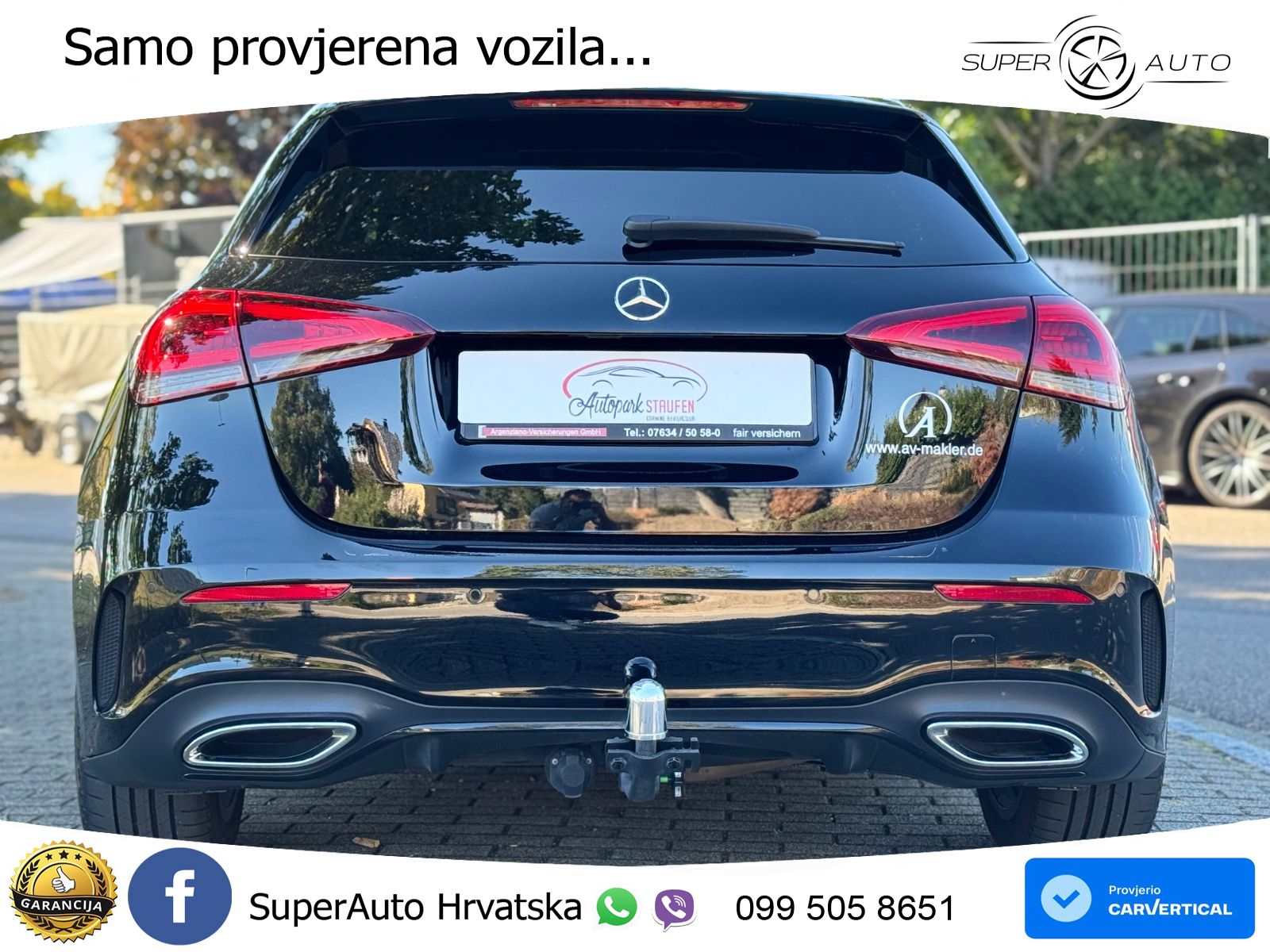 Mercedes-Benz A 220d 8G-DCT AMG LED+GR SJED+ACC