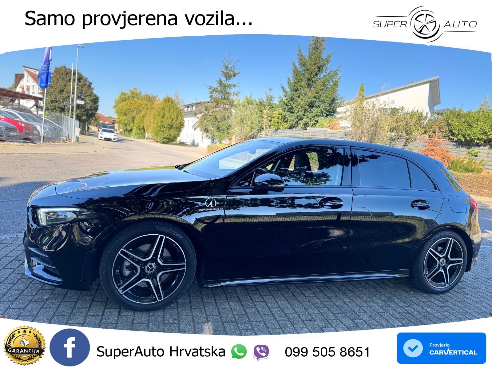 Mercedes-Benz A 220d 8G-DCT AMG LED+GR SJED+ACC