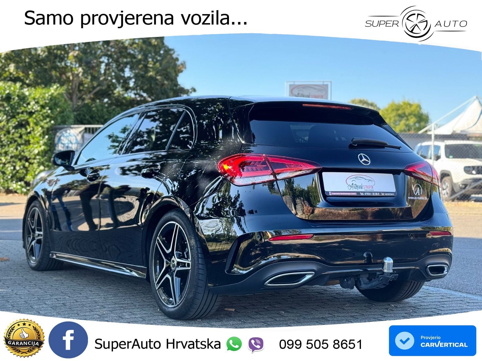 Mercedes-Benz A 220d 8G-DCT AMG LED+GR SJED+ACC