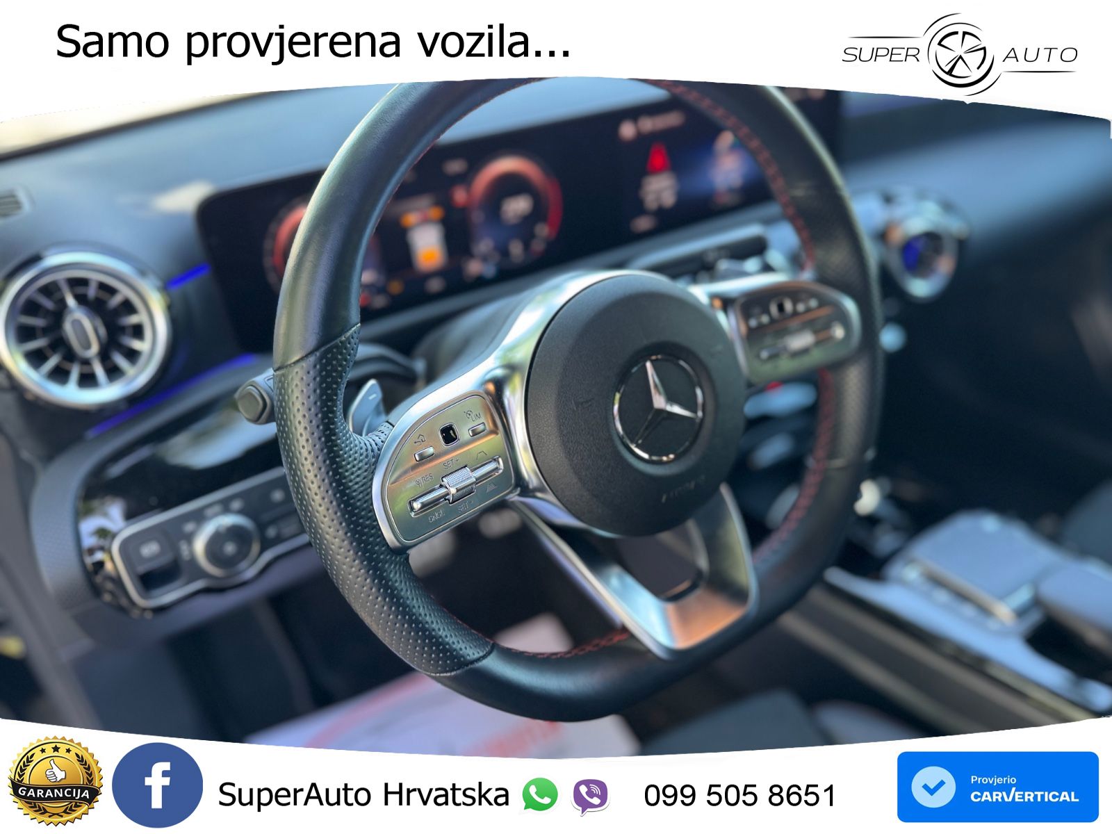 Mercedes-Benz A 220d 8G-DCT AMG LED+GR SJED+ACC