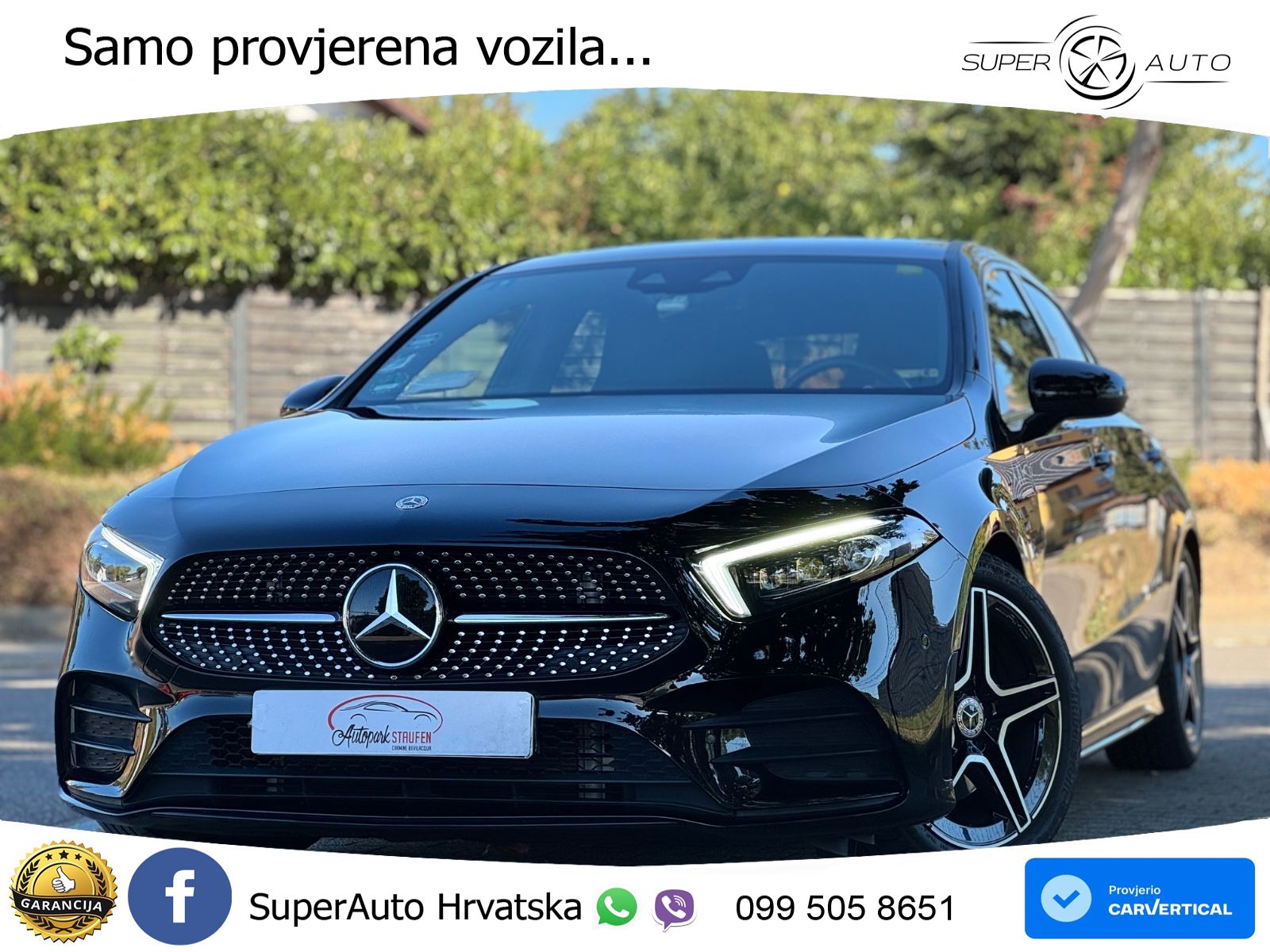 Mercedes-Benz A 220d 8G-DCT AMG LED+GR SJED+ACC