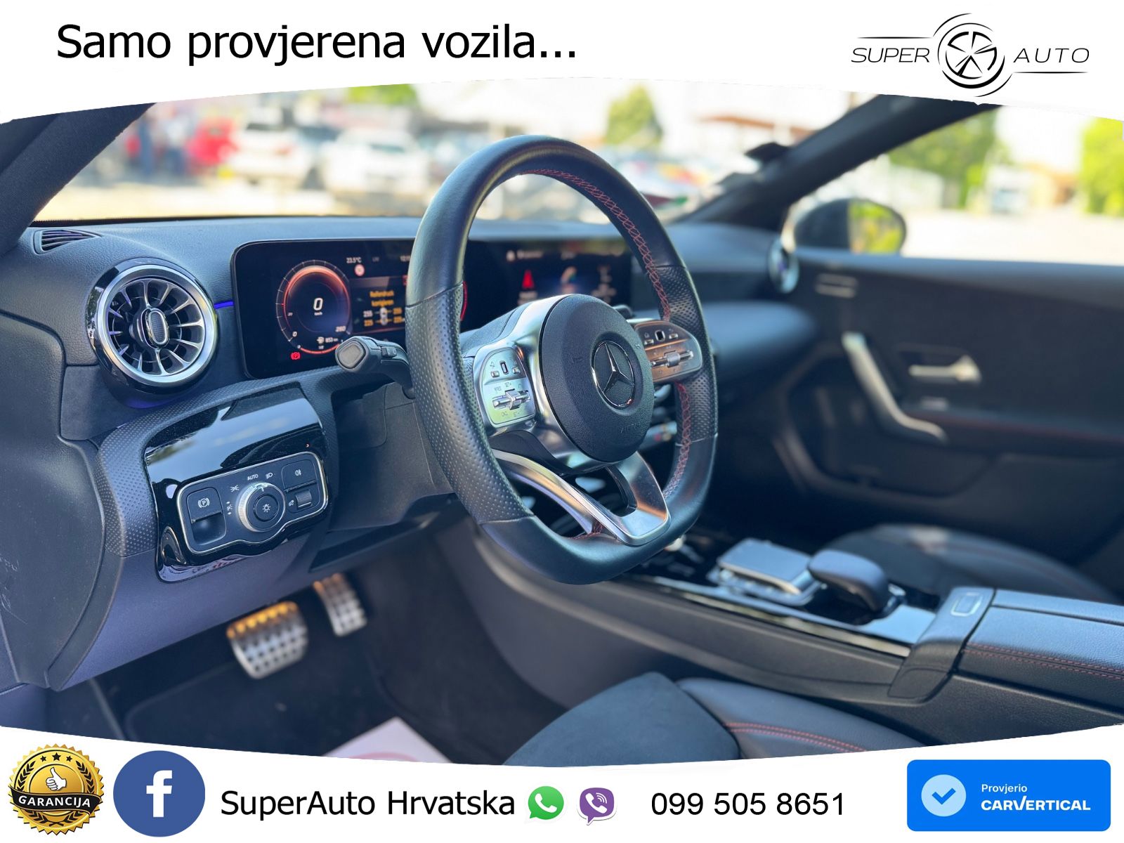 Mercedes-Benz A 220d 8G-DCT AMG LED+GR SJED+ACC