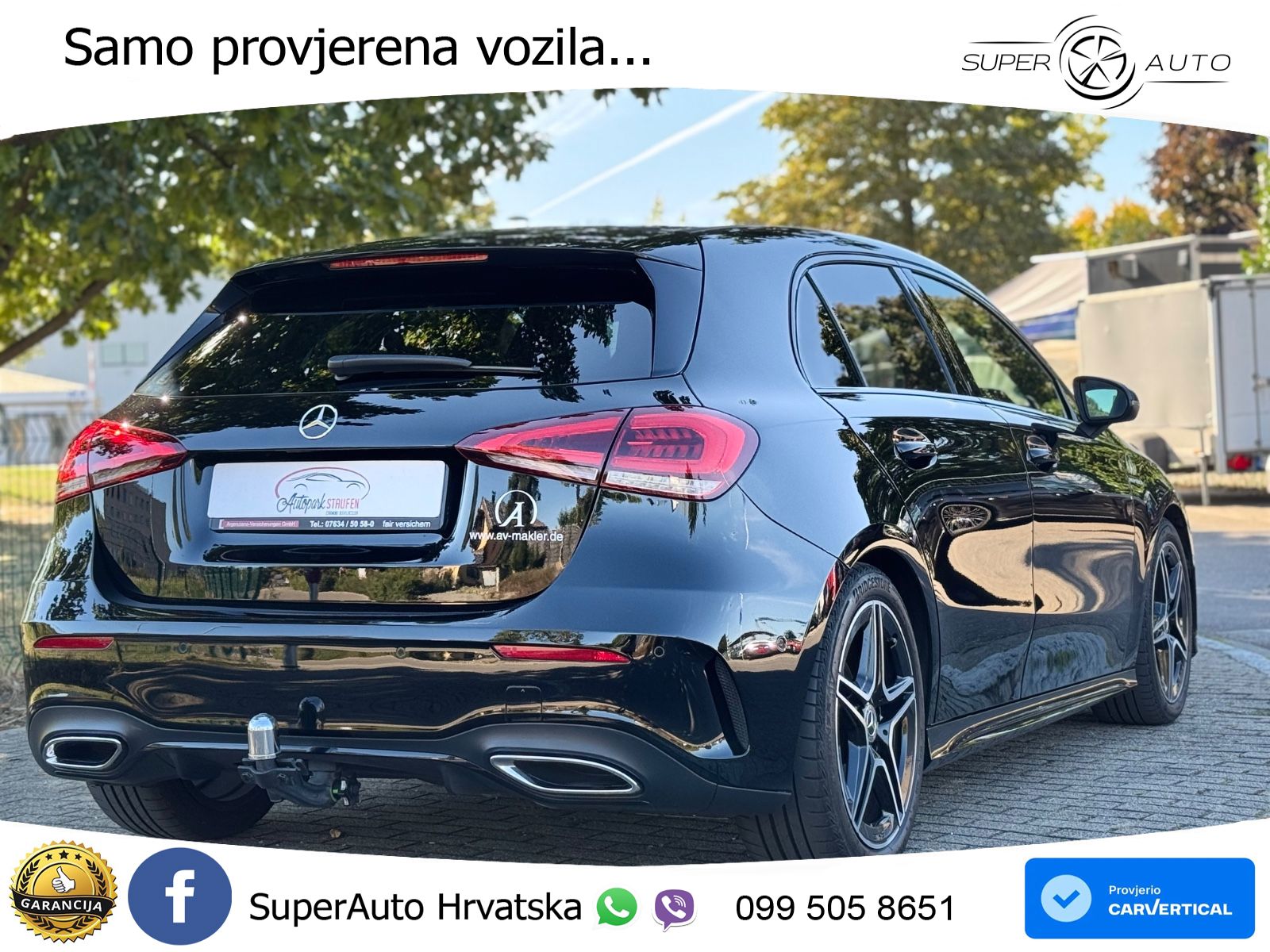Mercedes-Benz A 220d 8G-DCT AMG LED+GR SJED+ACC