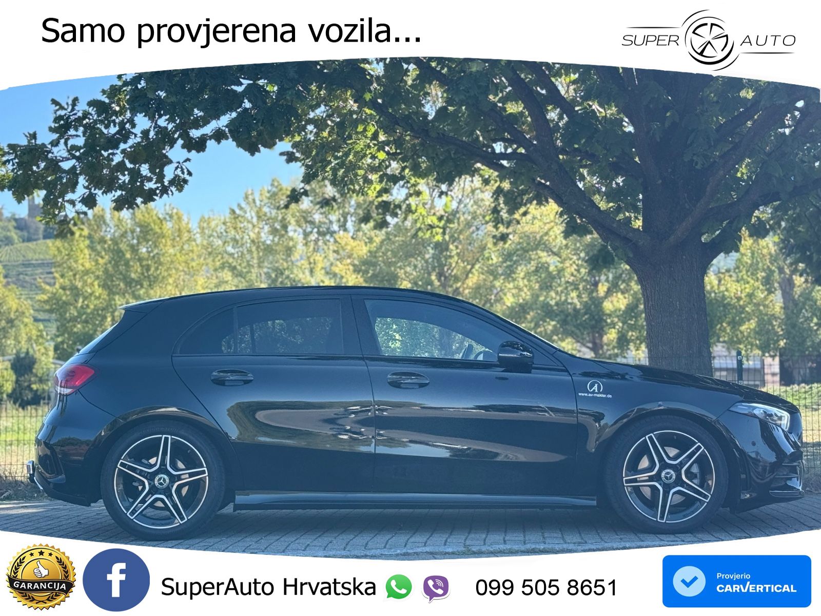 Mercedes-Benz A 220d 8G-DCT AMG LED+GR SJED+ACC