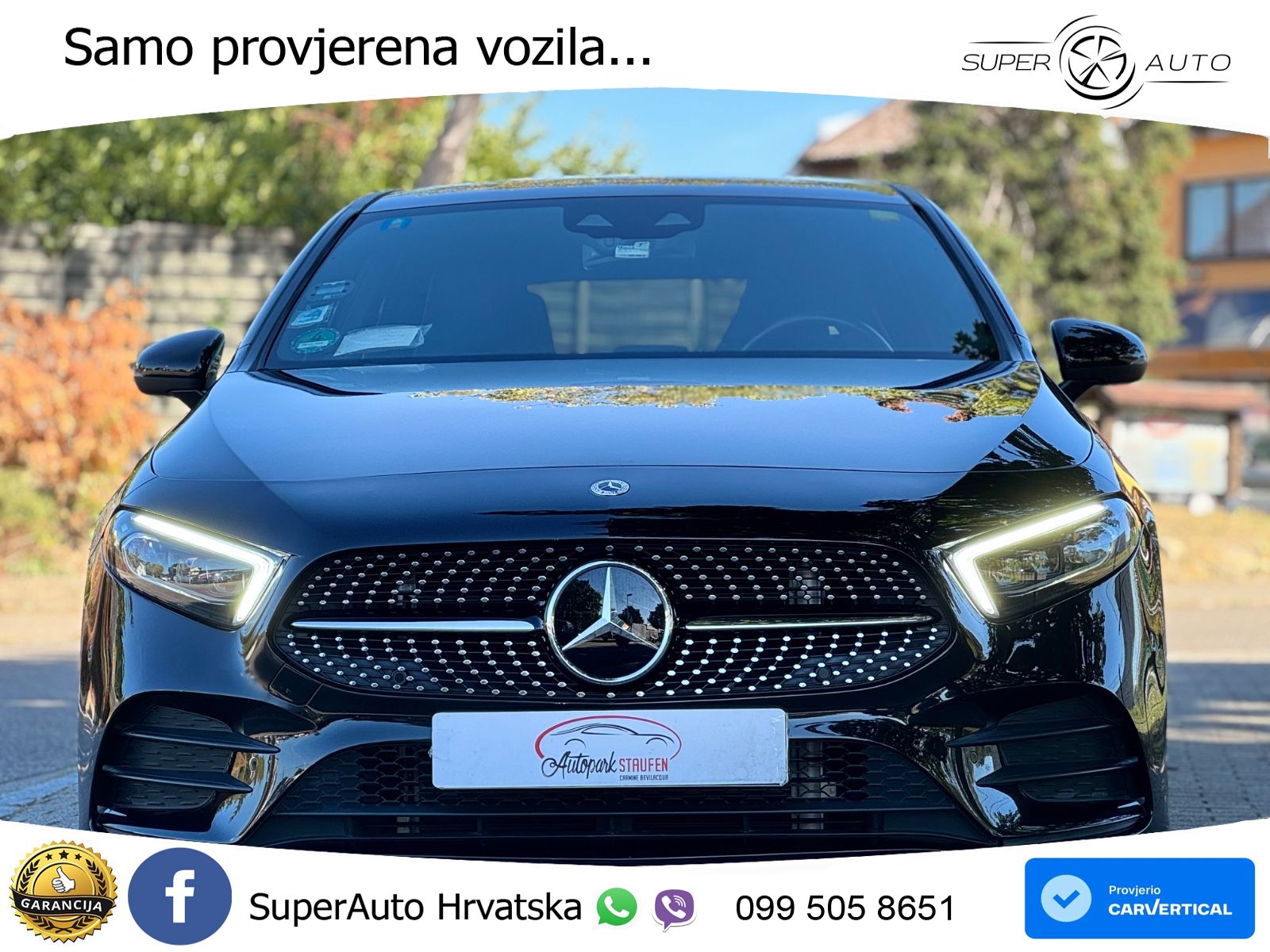 Mercedes-Benz A 220d 8G-DCT AMG LED+GR SJED+ACC