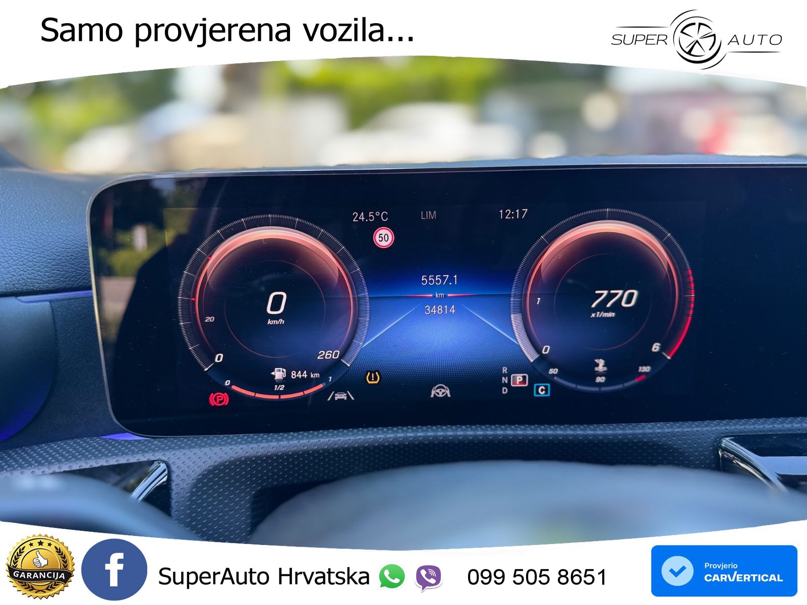Mercedes-Benz A 220d 8G-DCT AMG LED+GR SJED+ACC