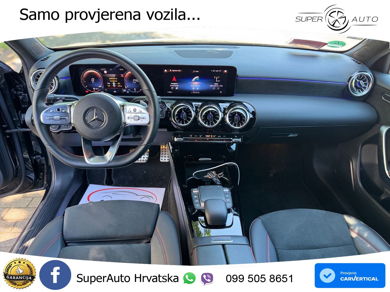 Mercedes-Benz A 220d 8G-DCT AMG LED+GR SJED+ACC