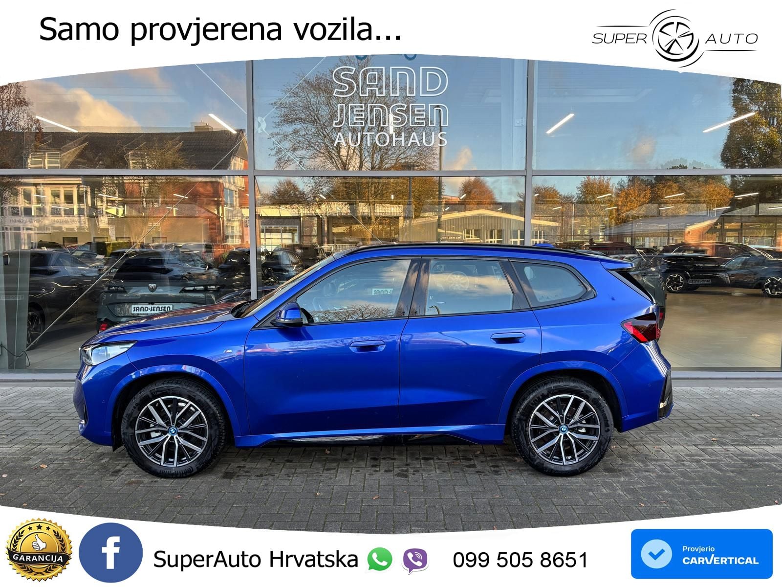BMW iX1 66.5 kWh (204 KS) eDrive20 M Sport LED+GR SJED+ACC