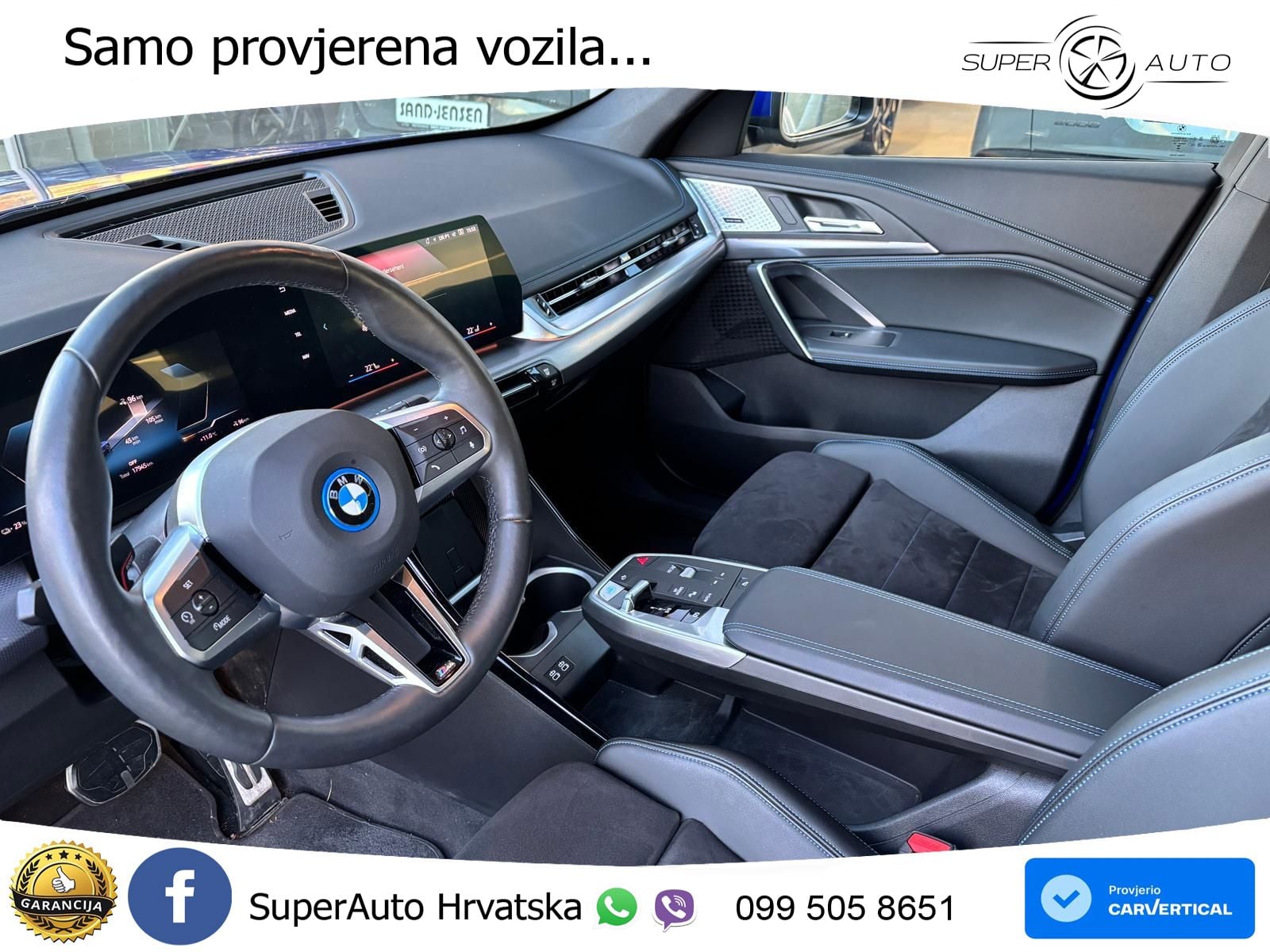 BMW iX1 66.5 kWh (204 KS) eDrive20 M Sport LED+GR SJED+ACC