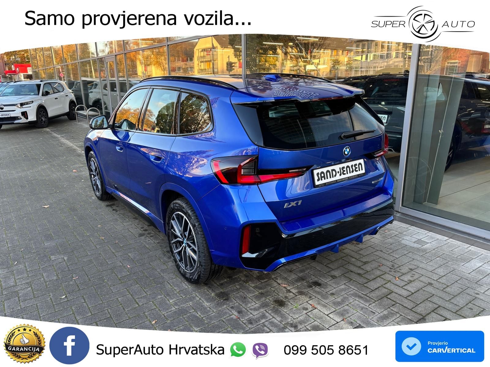 BMW iX1 66.5 kWh (204 KS) eDrive20 M Sport LED+GR SJED+ACC
