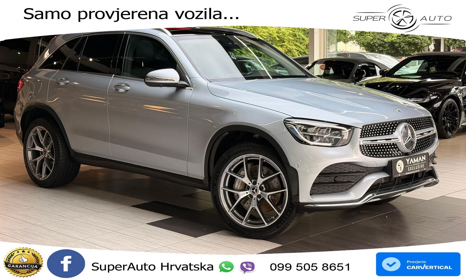 Mercedes GLC 300e (320 KS) 4MATIC 9G-TRONIC AMG ACC+GR SJED+360+PANO