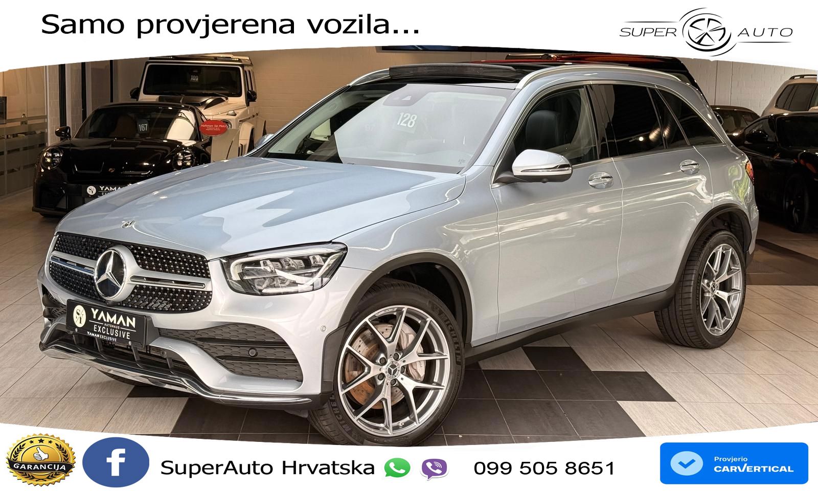 Mercedes GLC 300e (320 KS) 4MATIC 9G-TRONIC AMG ACC+GR SJED+360+PANO
