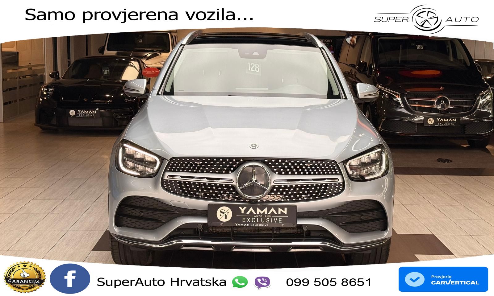 Mercedes GLC 300e (320 KS) 4MATIC 9G-TRONIC AMG ACC+GR SJED+360+PANO