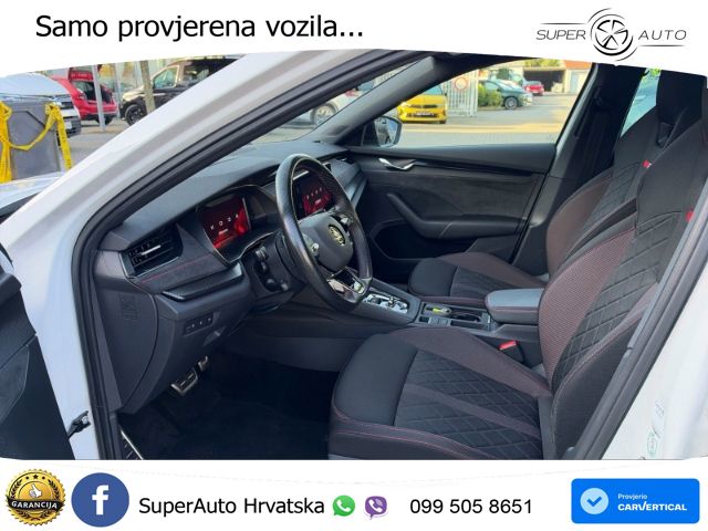 Škoda Octavia Combi RS 2.0 TDI (200 KS) 4x4 DSG LED+GR SJED+ACC