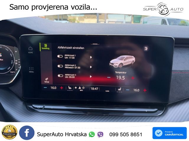 Škoda Octavia Combi RS 2.0 TDI (200 KS) 4x4 DSG LED+GR SJED+ACC