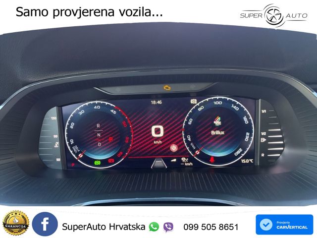 Škoda Octavia Combi RS 2.0 TDI (200 KS) 4x4 DSG LED+GR SJED+ACC
