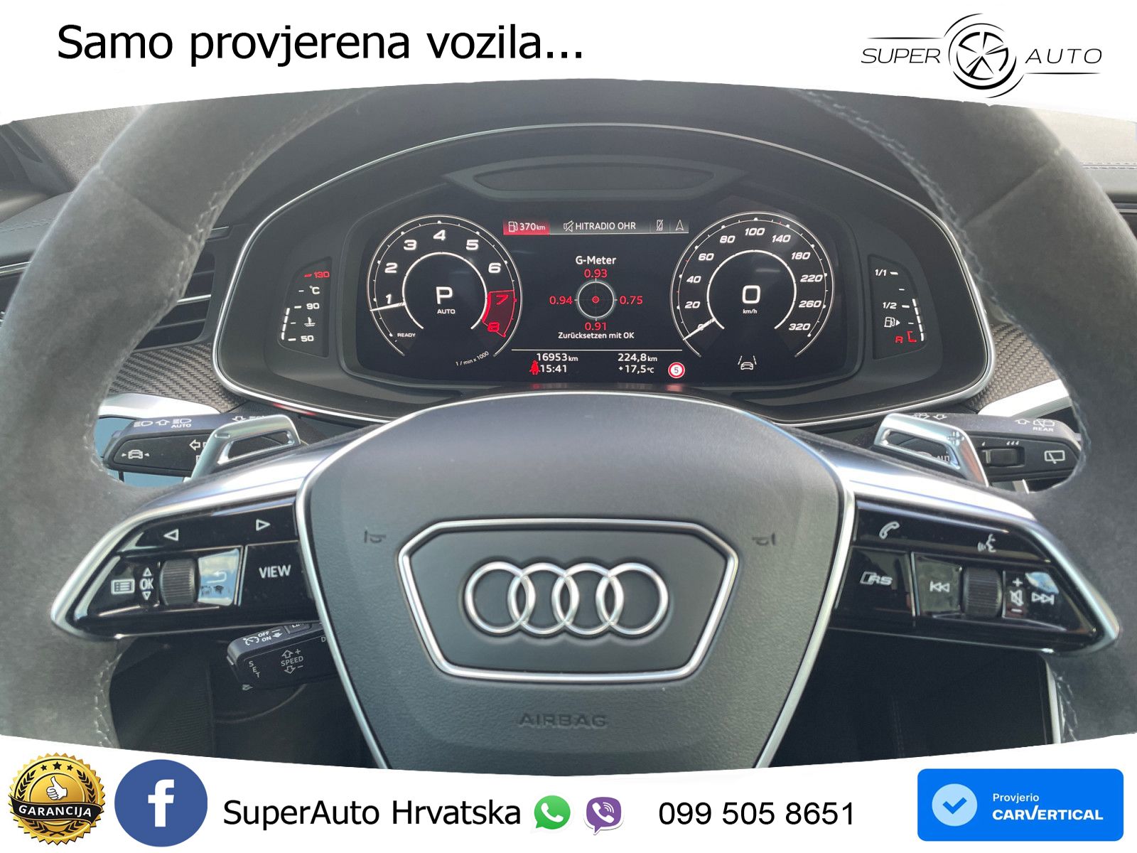 Audi RS6 Avant 4.0 TFSI V8 (600 KS) quattro Tiptronic LED+GR SJED+ACC
