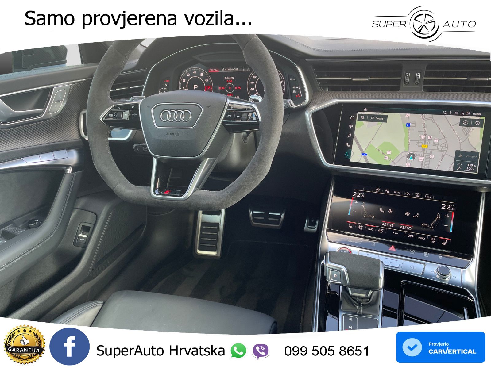 Audi RS6 Avant 4.0 TFSI V8 (600 KS) quattro Tiptronic LED+GR SJED+ACC