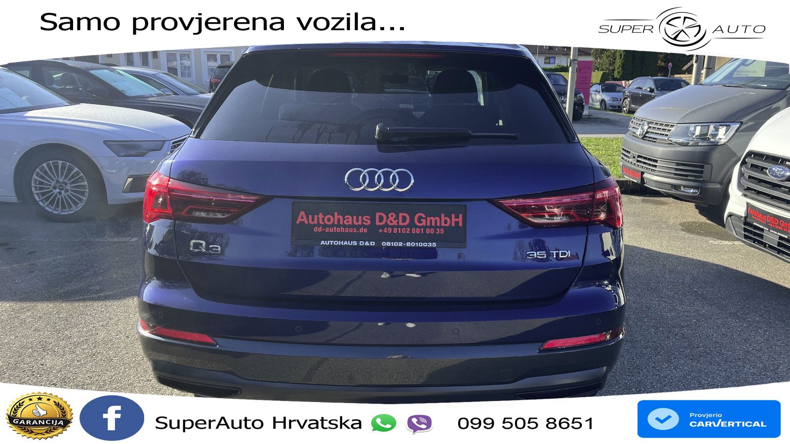Audi Q3 35 TDI (150 KS) S tronic advanced LED+GR SJED+ACC