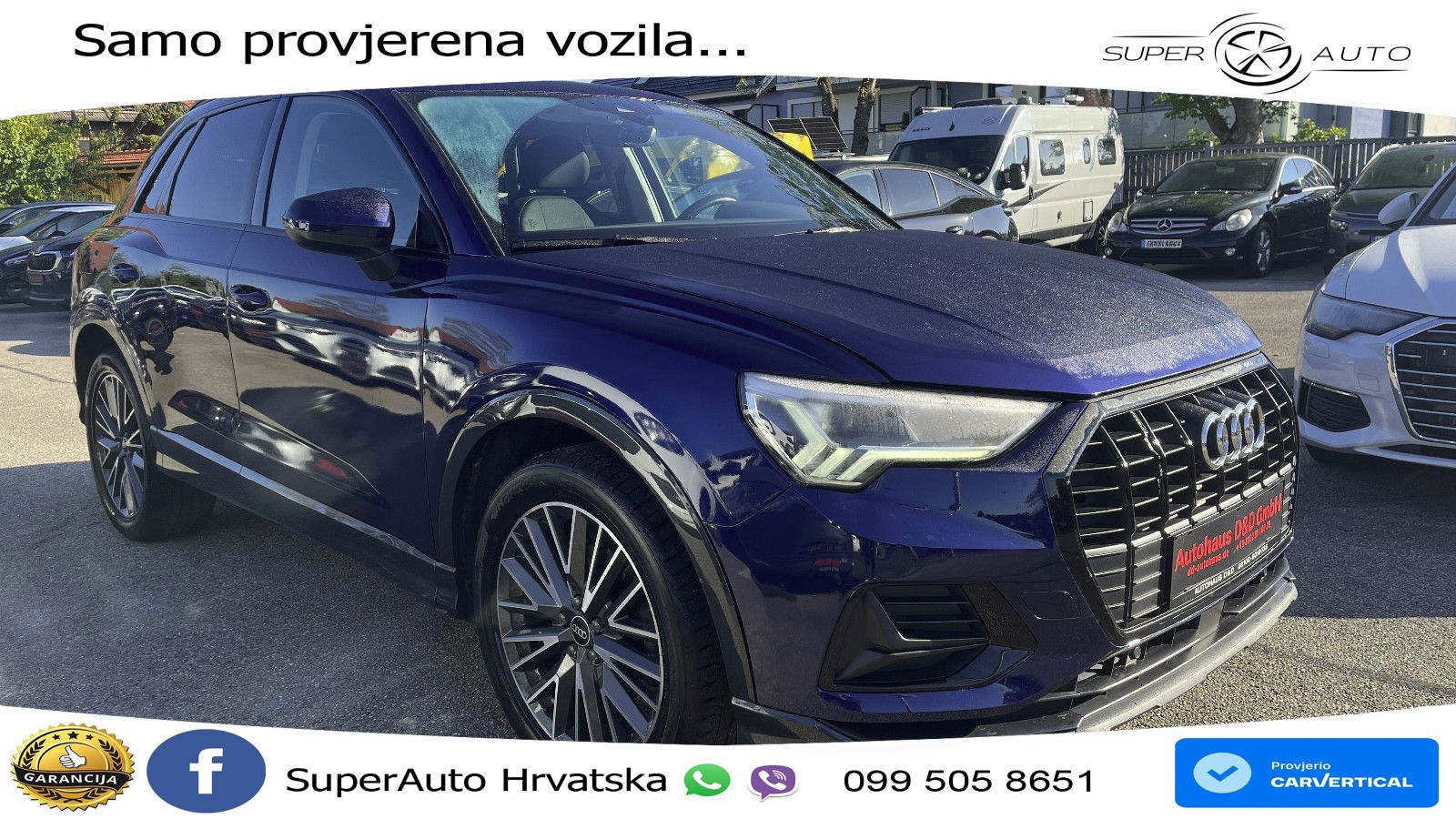 Audi Q3 35 TDI (150 KS) S tronic advanced LED+GR SJED+ACC