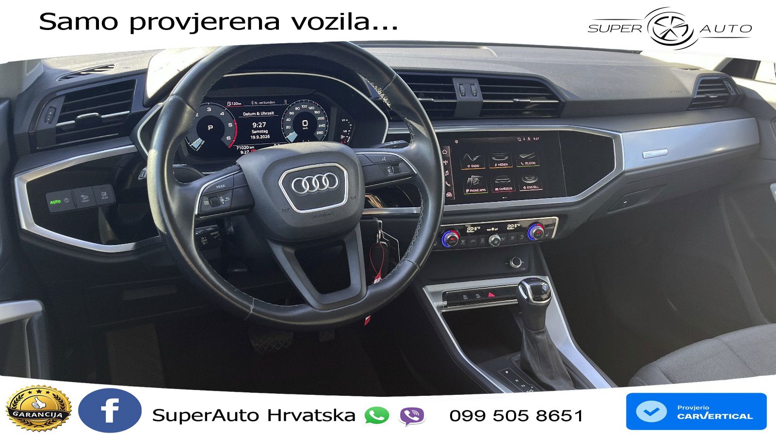 Audi Q3 35 TDI (150 KS) S tronic advanced LED+GR SJED+ACC