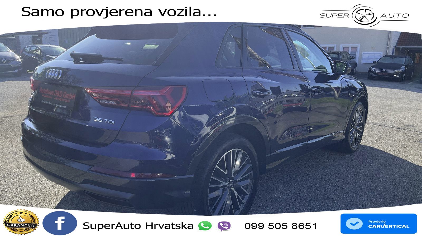 Audi Q3 35 TDI (150 KS) S tronic advanced LED+GR SJED+ACC