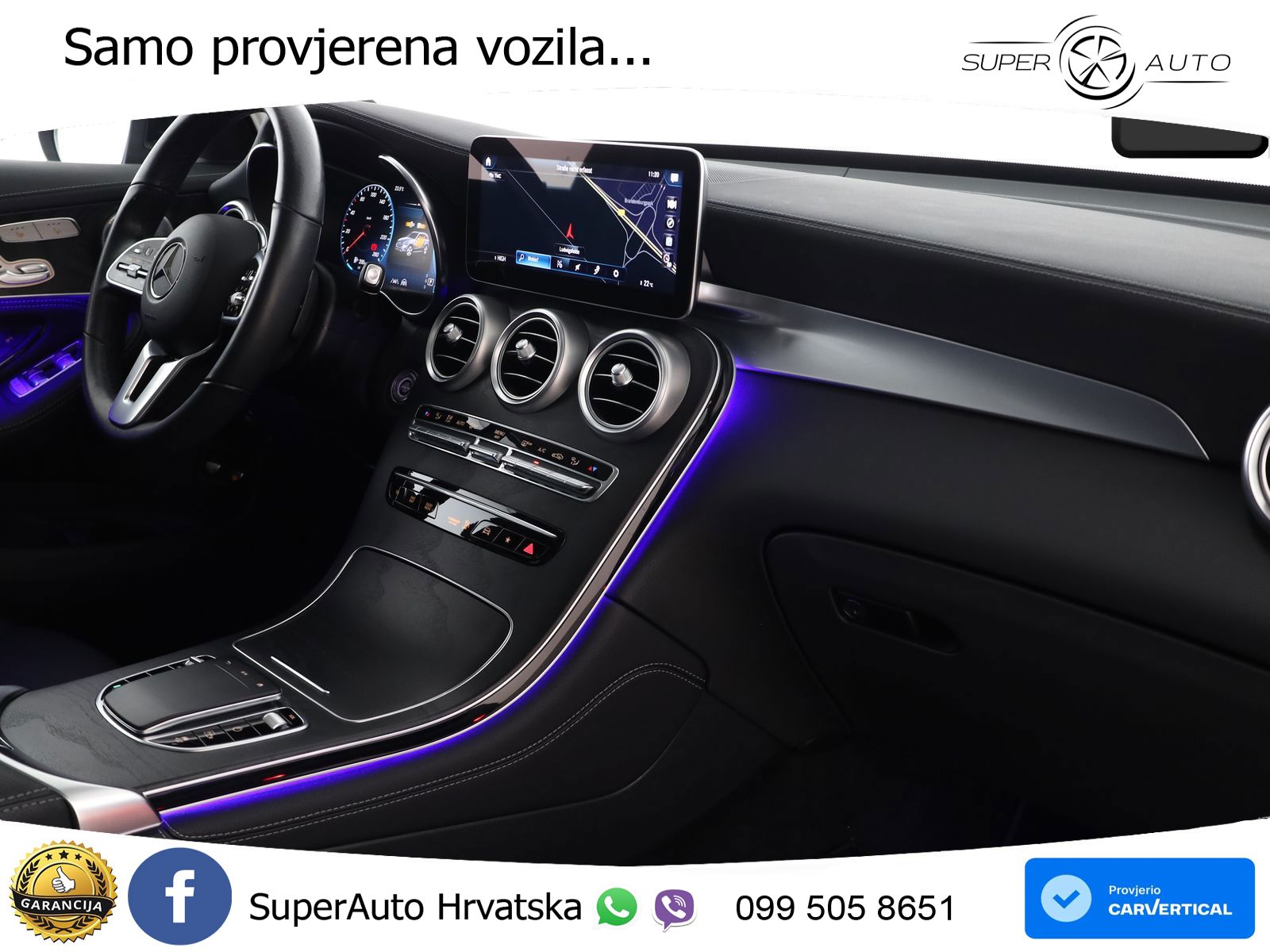 Mercedes GLC 400d (330 KS) 4MATIC 9G-TRONIC AMG ZRAČNI+ACC+GR SJED+360+PANO