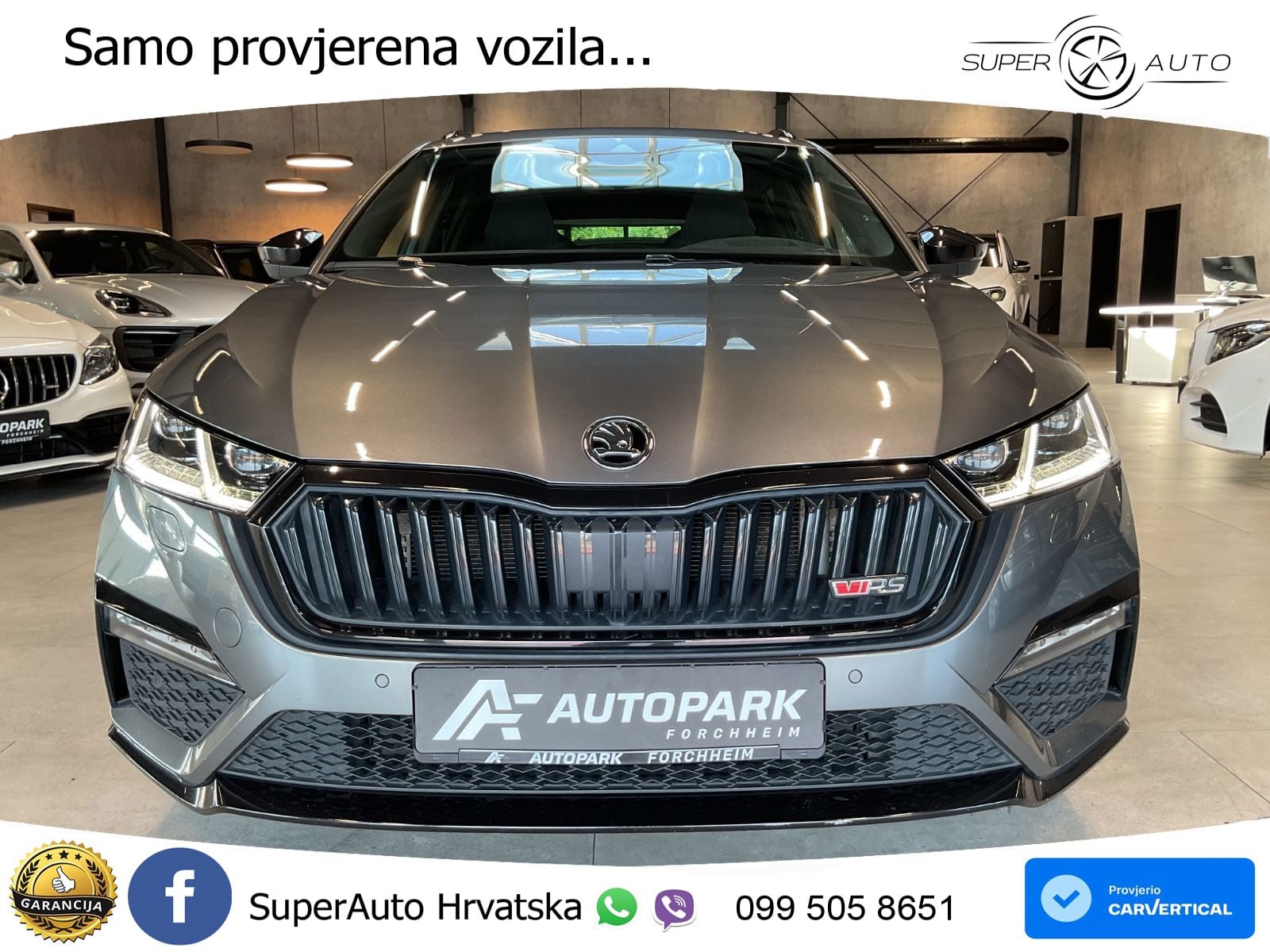 Škoda Octavia Combi RS 2.0 TDI (200 KS) DSG LED+GR SJED+ACC