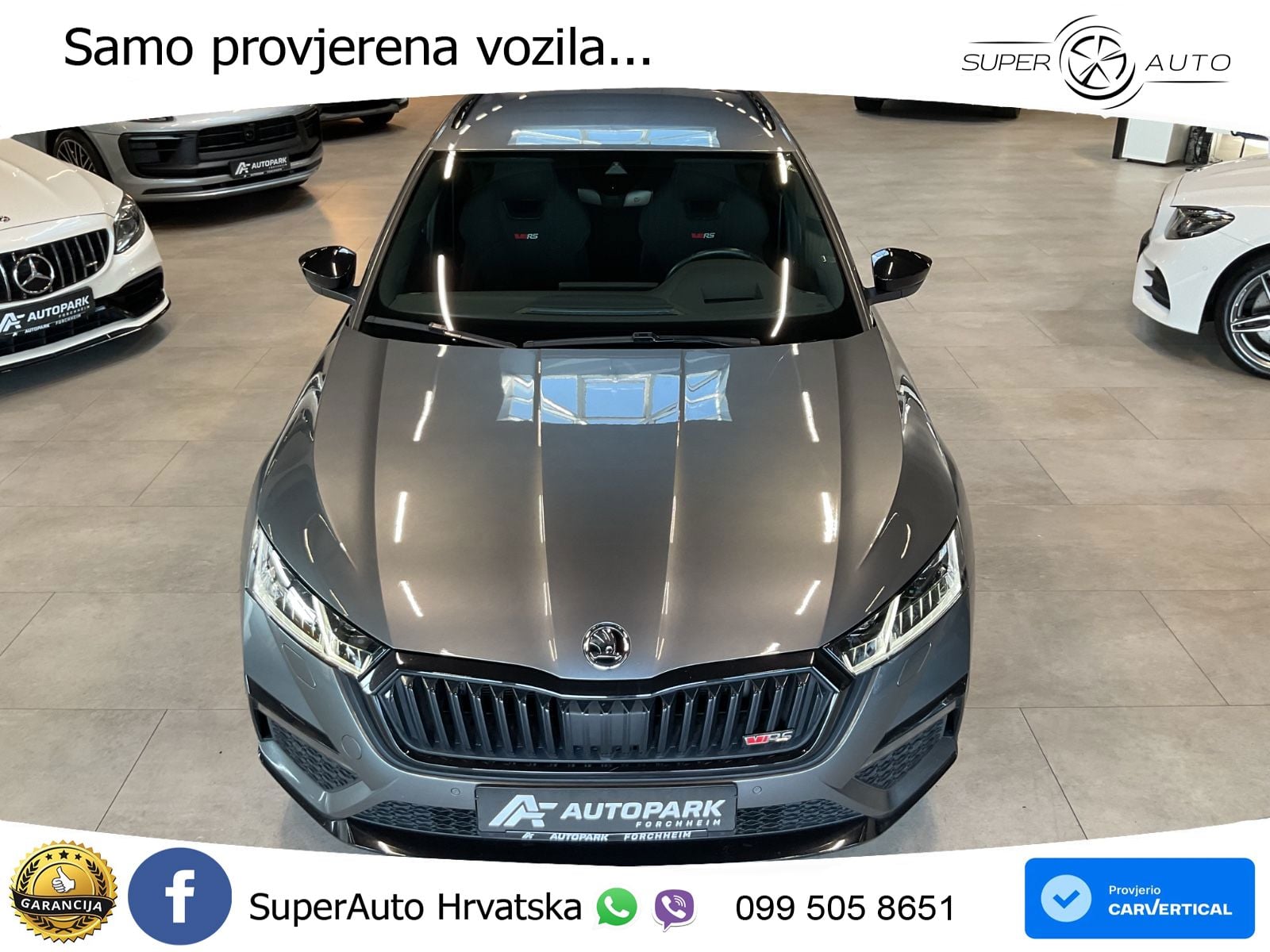 Škoda Octavia Combi RS 2.0 TDI (200 KS) DSG LED+GR SJED+ACC