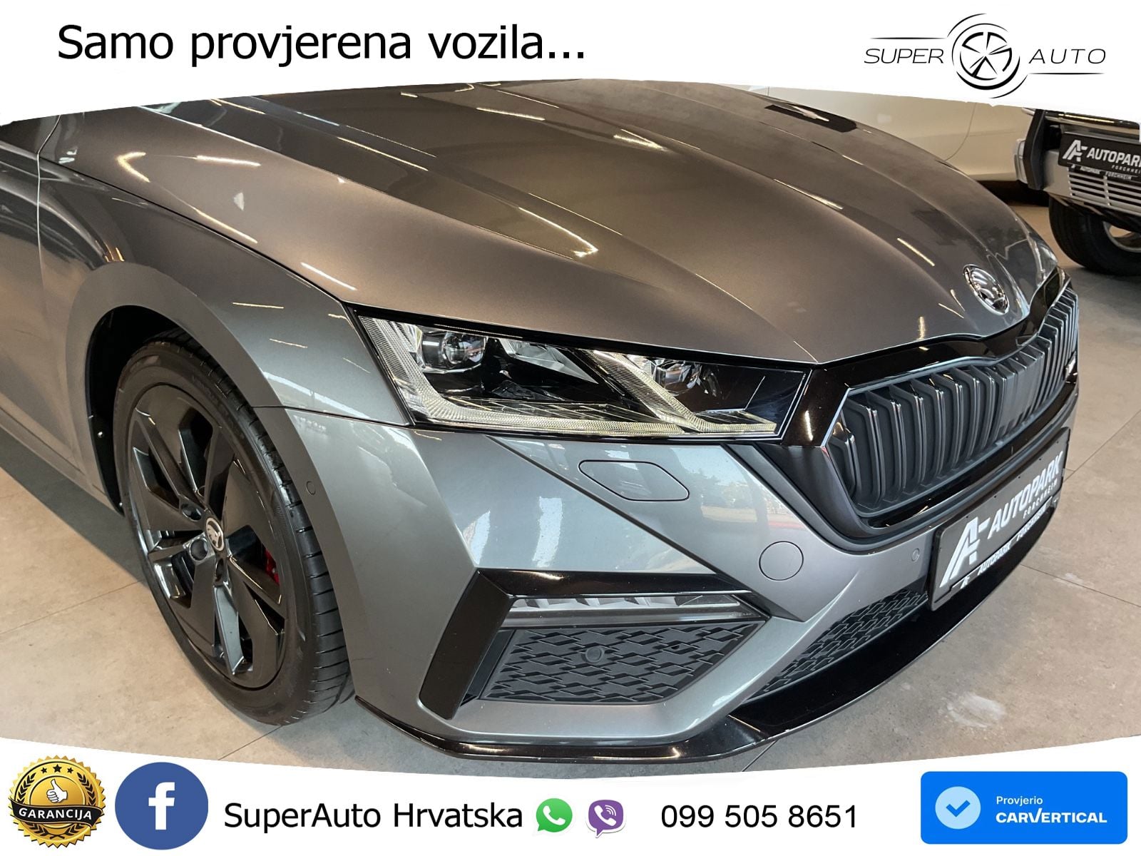 Škoda Octavia Combi RS 2.0 TDI (200 KS) DSG LED+GR SJED+ACC