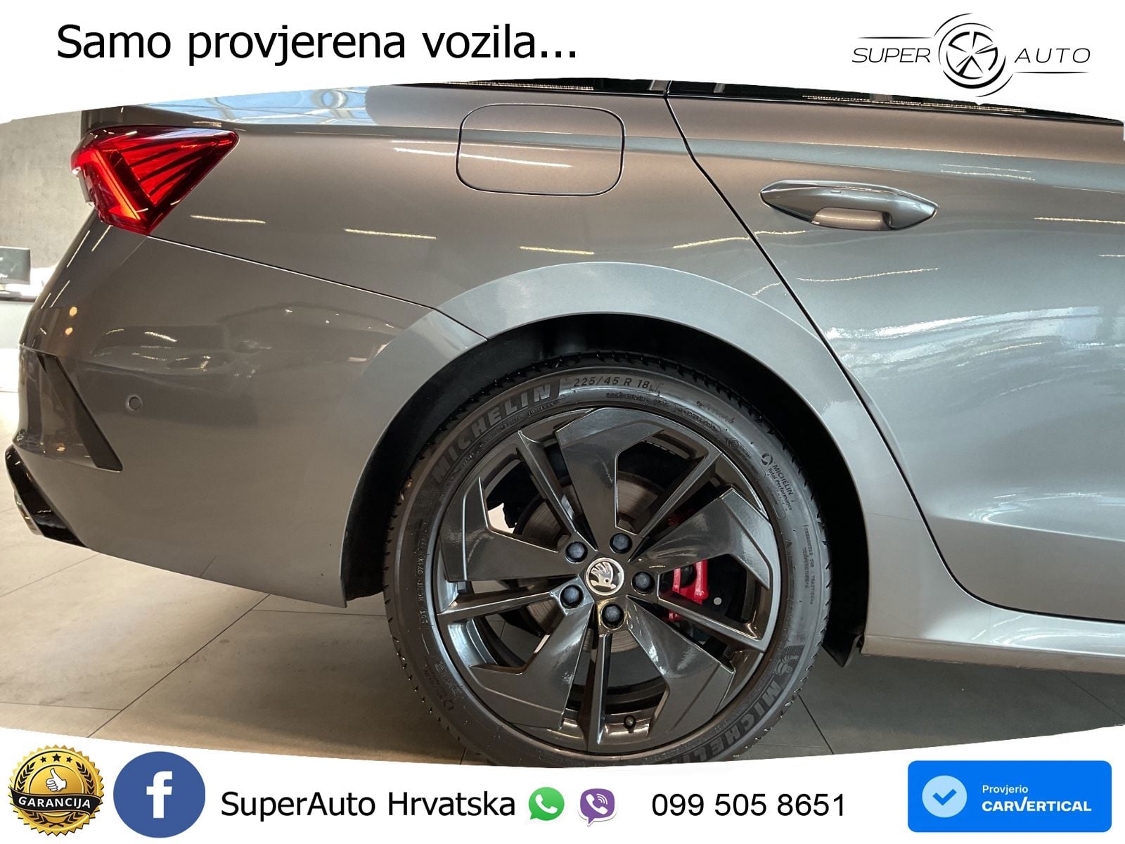 Škoda Octavia Combi RS 2.0 TDI (200 KS) DSG LED+GR SJED+ACC