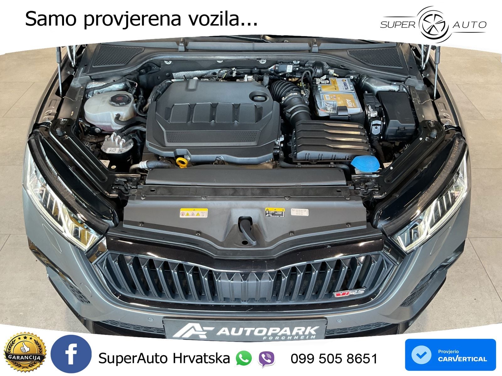 Škoda Octavia Combi RS 2.0 TDI (200 KS) DSG LED+GR SJED+ACC