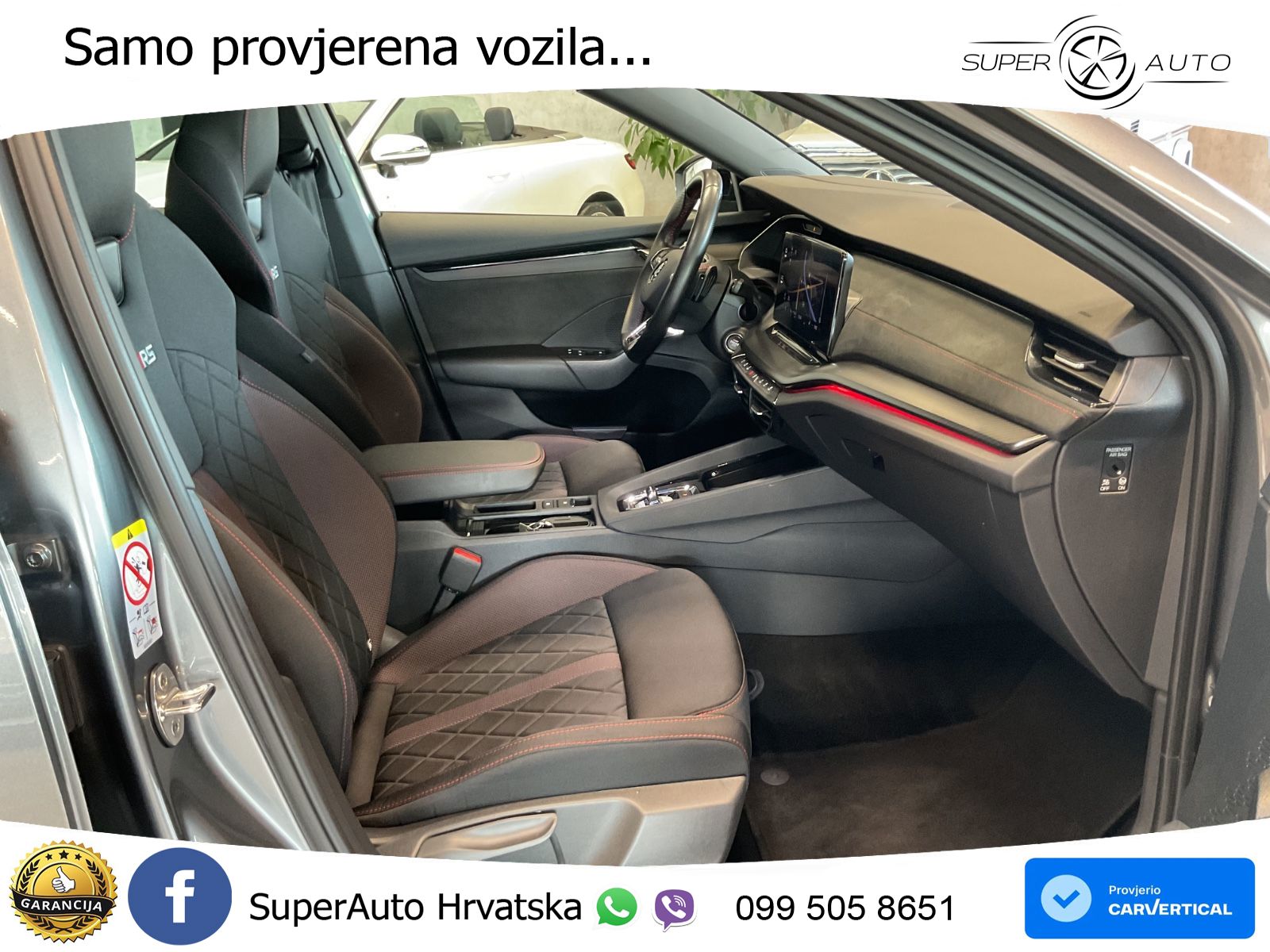 Škoda Octavia Combi RS 2.0 TDI (200 KS) DSG LED+GR SJED+ACC