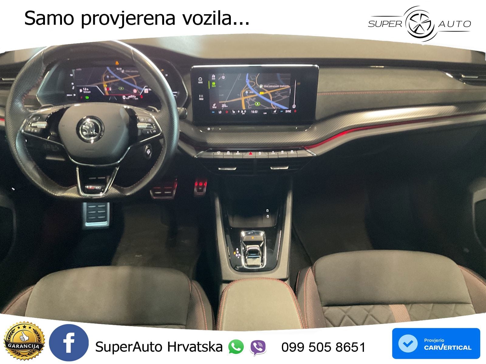 Škoda Octavia Combi RS 2.0 TDI (200 KS) DSG LED+GR SJED+ACC