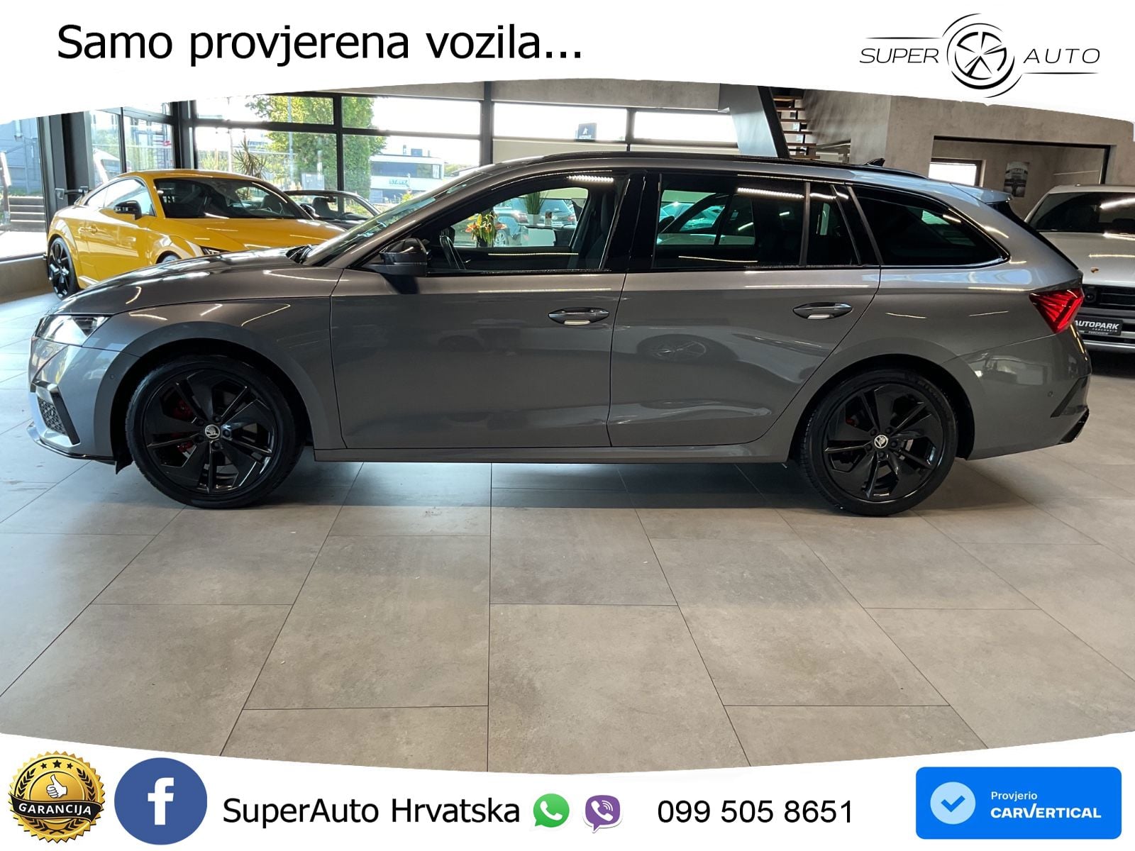Škoda Octavia Combi RS 2.0 TDI (200 KS) DSG LED+GR SJED+ACC