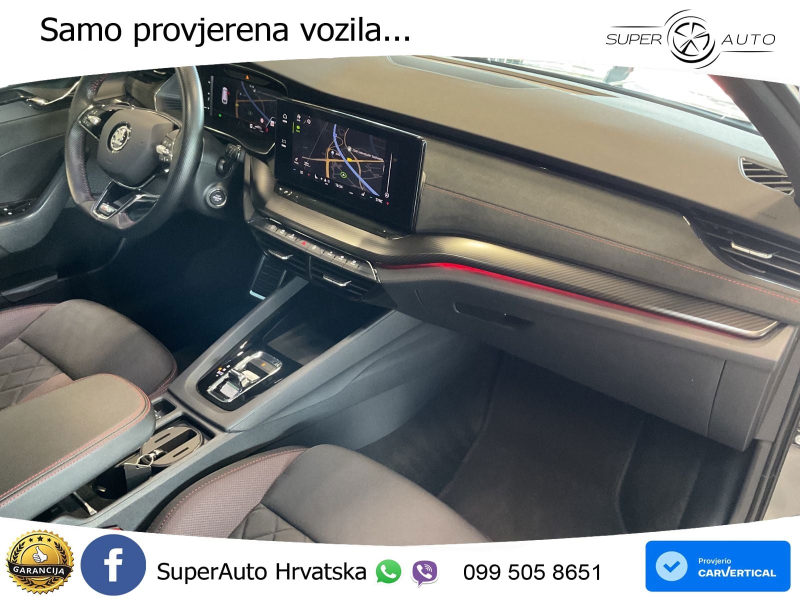 Škoda Octavia Combi RS 2.0 TDI (200 KS) DSG LED+GR SJED+ACC