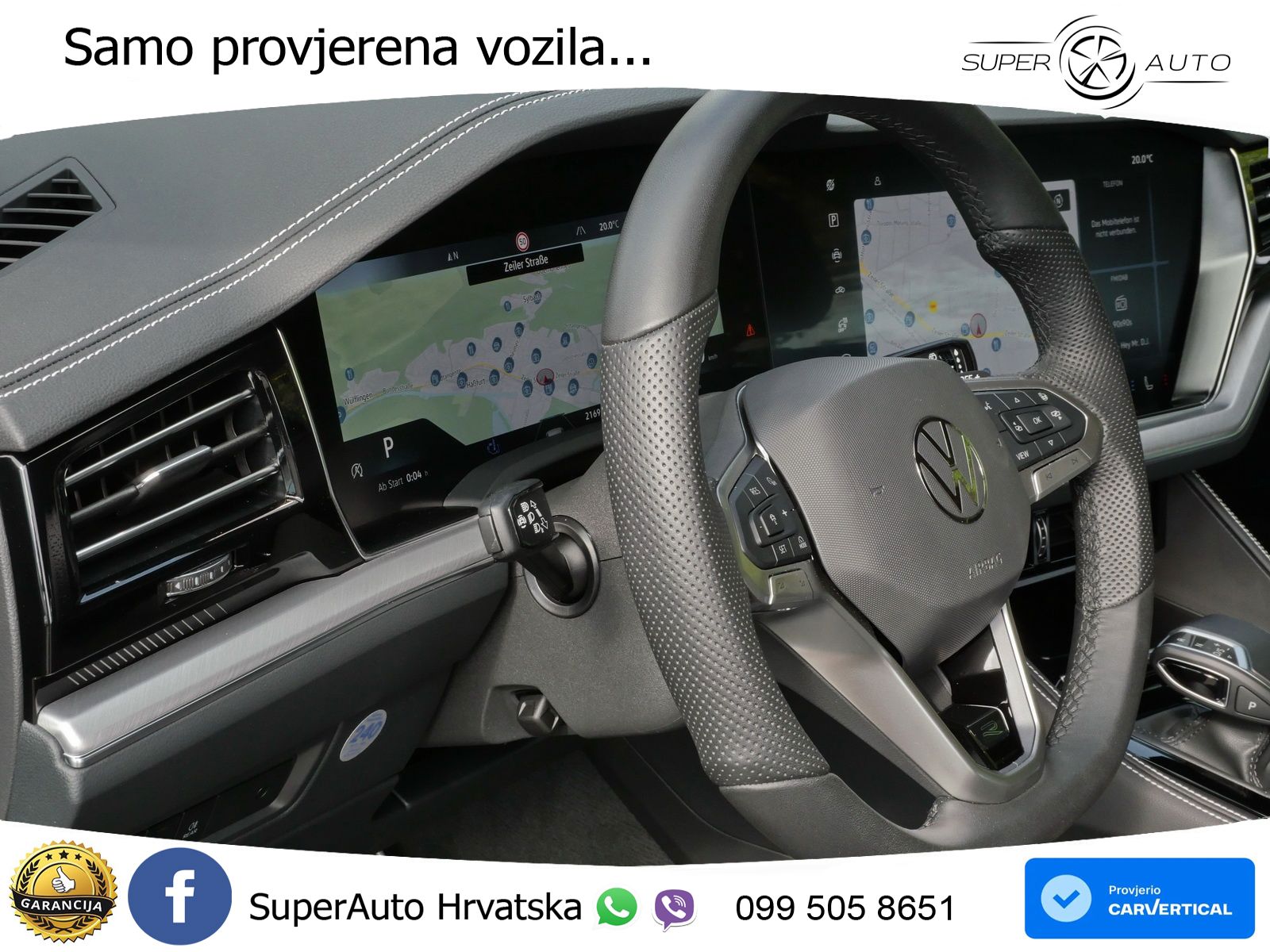 Volkswagen Touareg 3.0 V6 TFSI (340 KS) 4MOTION Tiptronic R-Line ZRAČNI+ACC+4xGR SJED+KAM