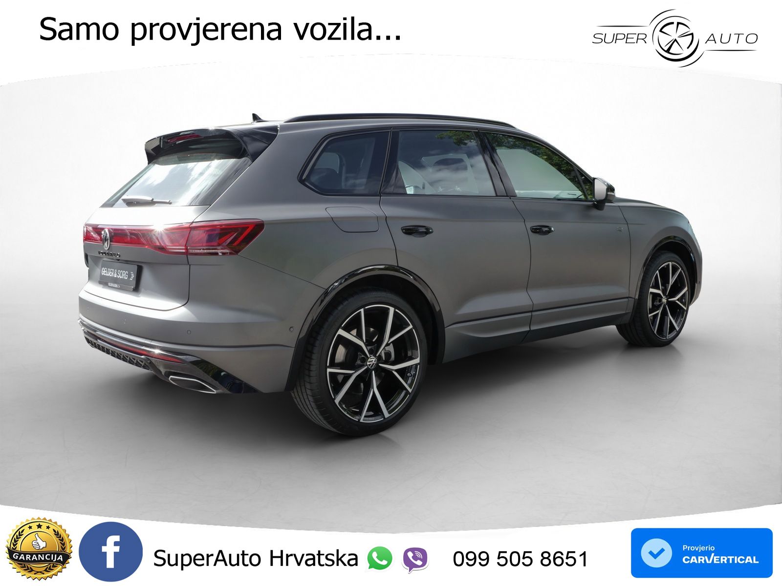 Volkswagen Touareg 3.0 V6 TFSI (340 KS) 4MOTION Tiptronic R-Line ZRAČNI+ACC+4xGR SJED+KAM