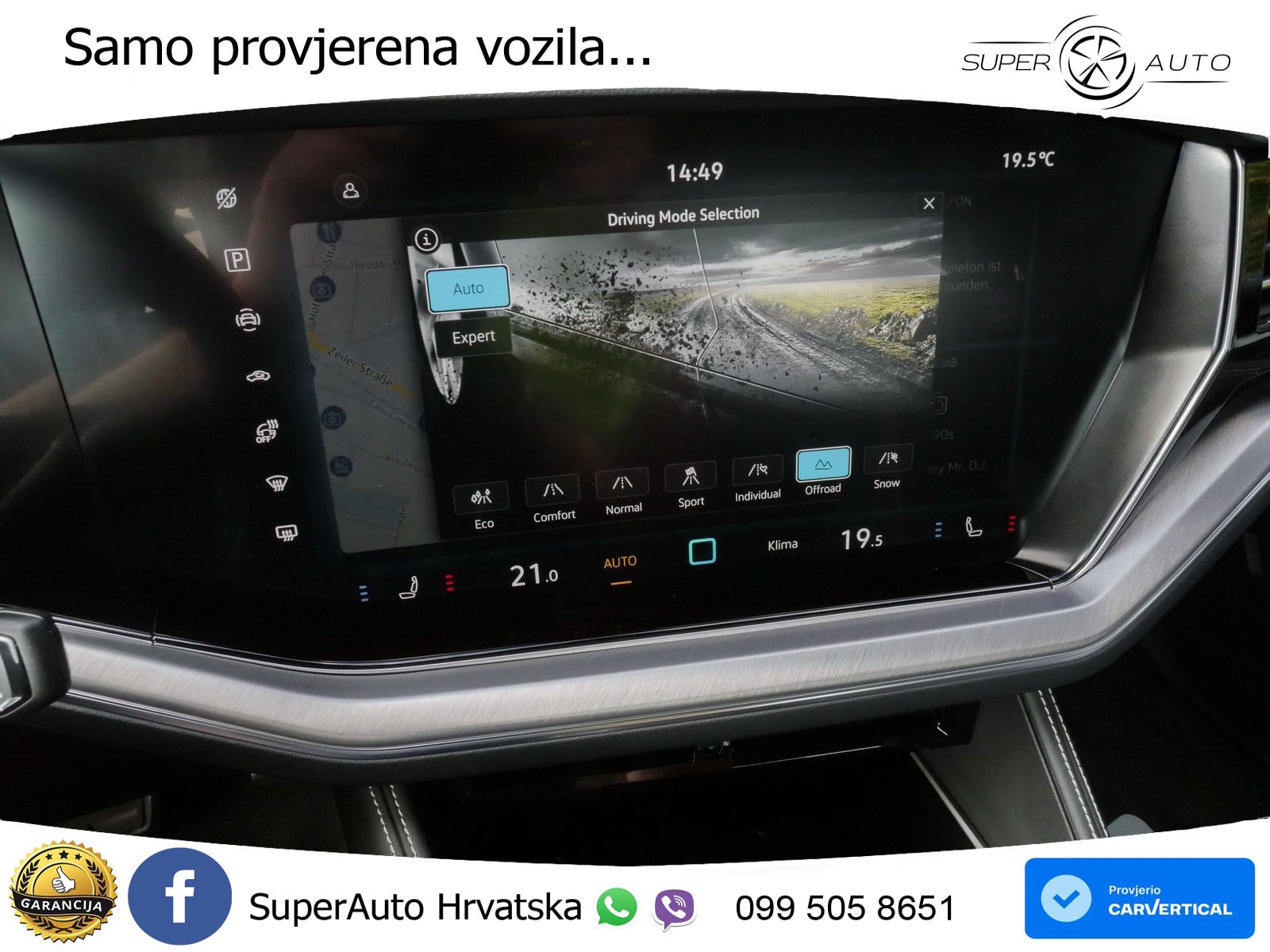 Volkswagen Touareg 3.0 V6 TFSI (340 KS) 4MOTION Tiptronic R-Line ZRAČNI+ACC+4xGR SJED+KAM