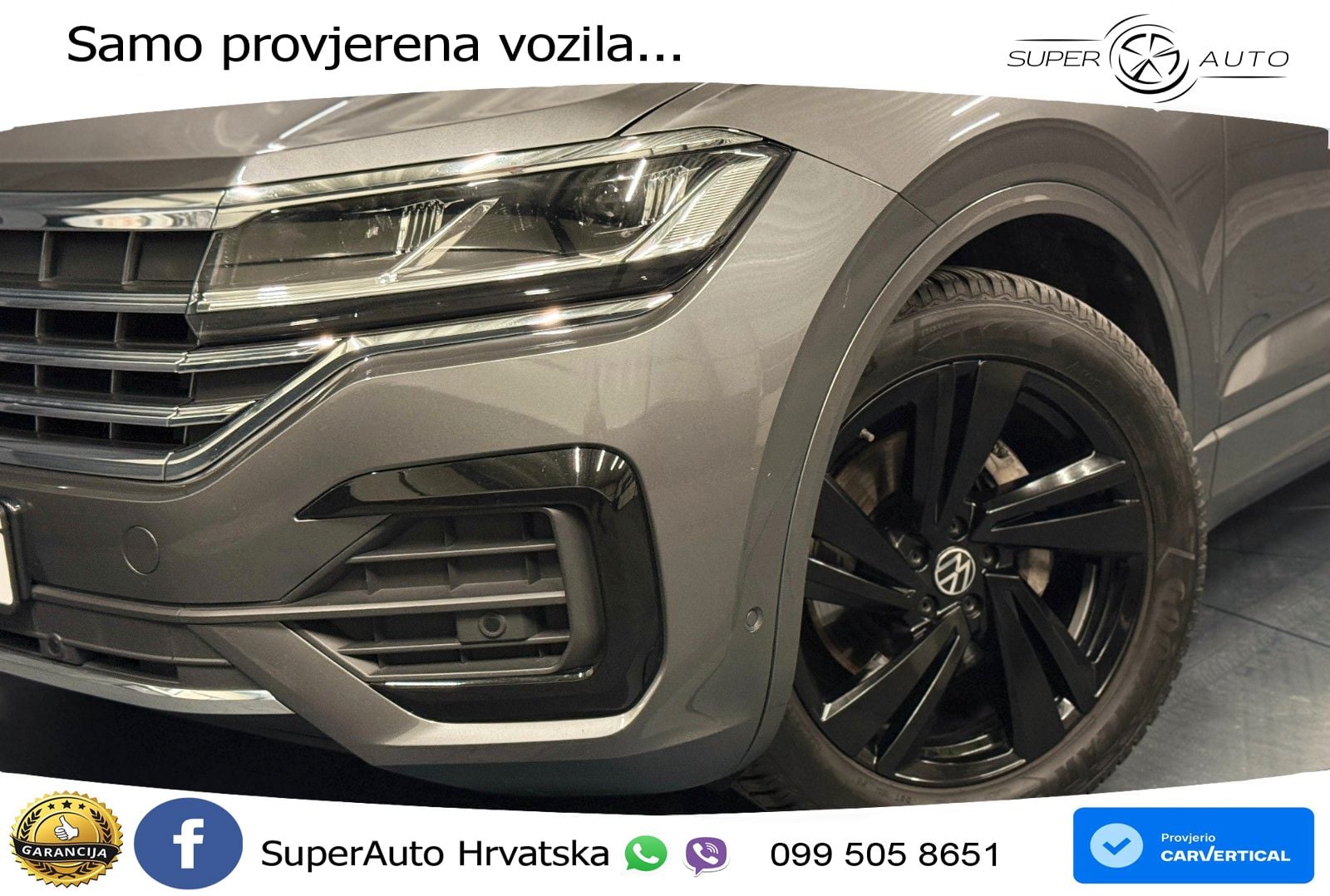 Volkswagen Touareg 3.0 V6 TDI (286 KS) 4MOTION Tiptronic R-Line LED+GR SJED+ACC
