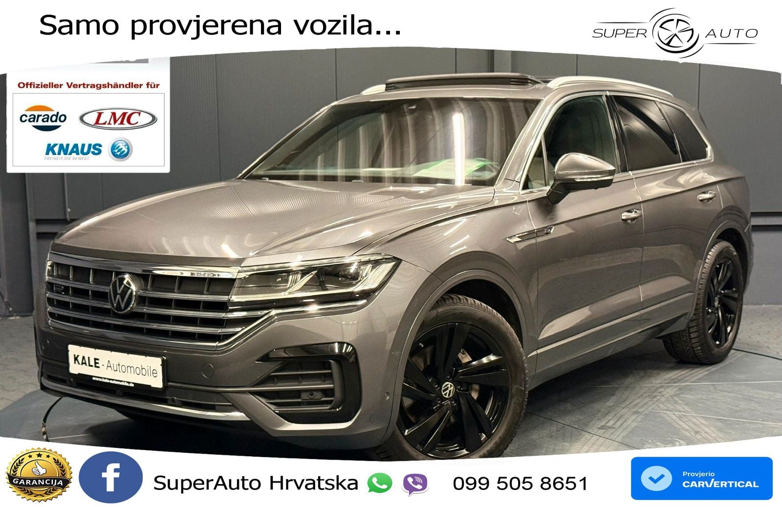 Volkswagen Touareg 3.0 V6 TDI (286 KS) 4MOTION Tiptronic R-Line LED+GR SJED+ACC