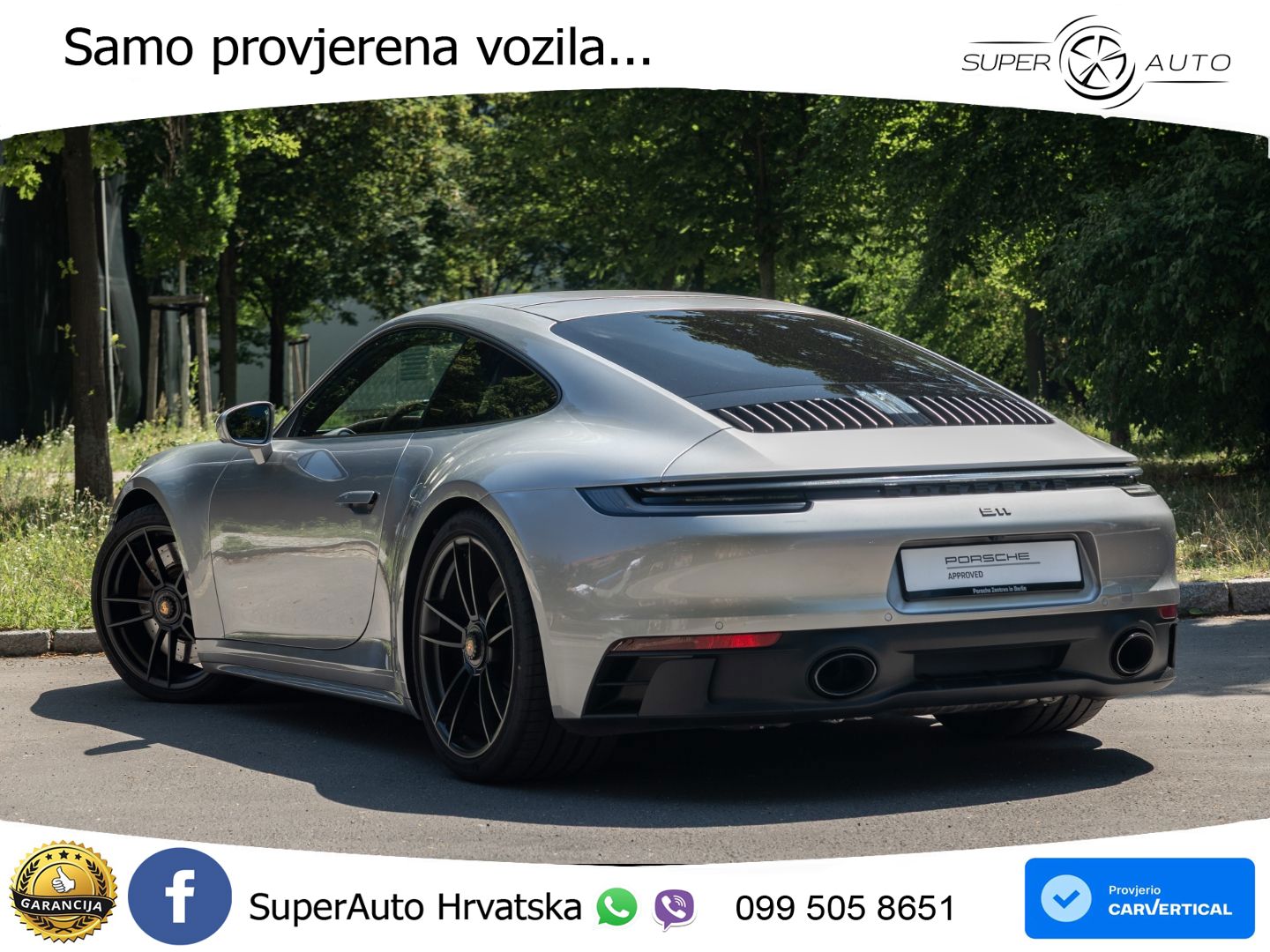 Porsche 911 Carrera 4 GTS 3.0 (480 KS) PDK MATRIX+GR SJED+KAM