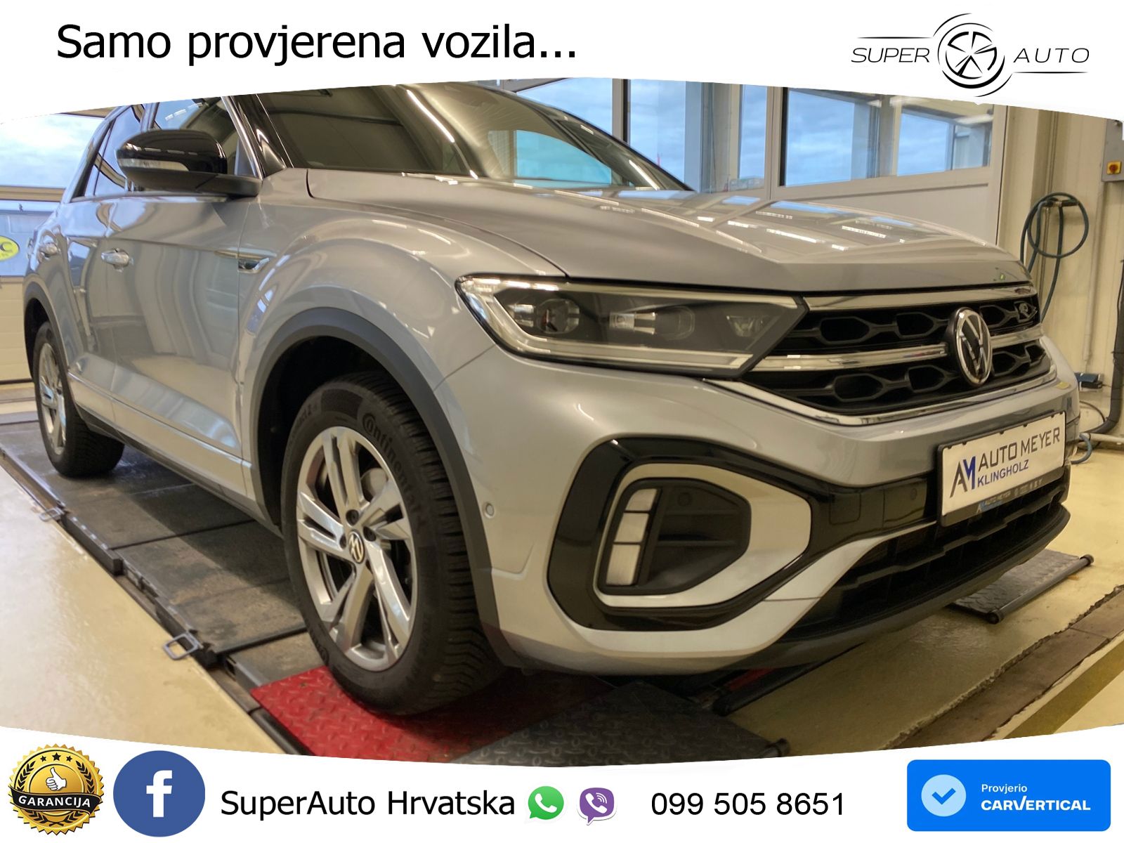 Volkswagen T-Roc 1.5 TSI (150 KS) R-Line LED+GR SJED+ACC