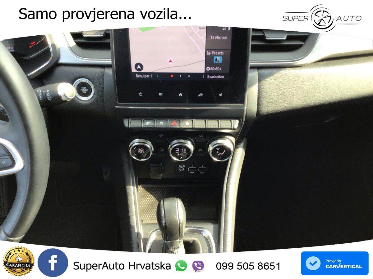 Renault Captur 1.3 TCe (140 KS) EDC Intens
